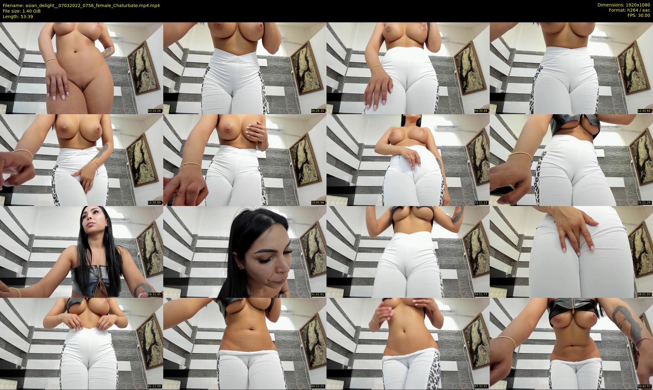 asian_delight_ — 54 minute Chaturbate female cam show recording, 1080p, Mar 7, 2022