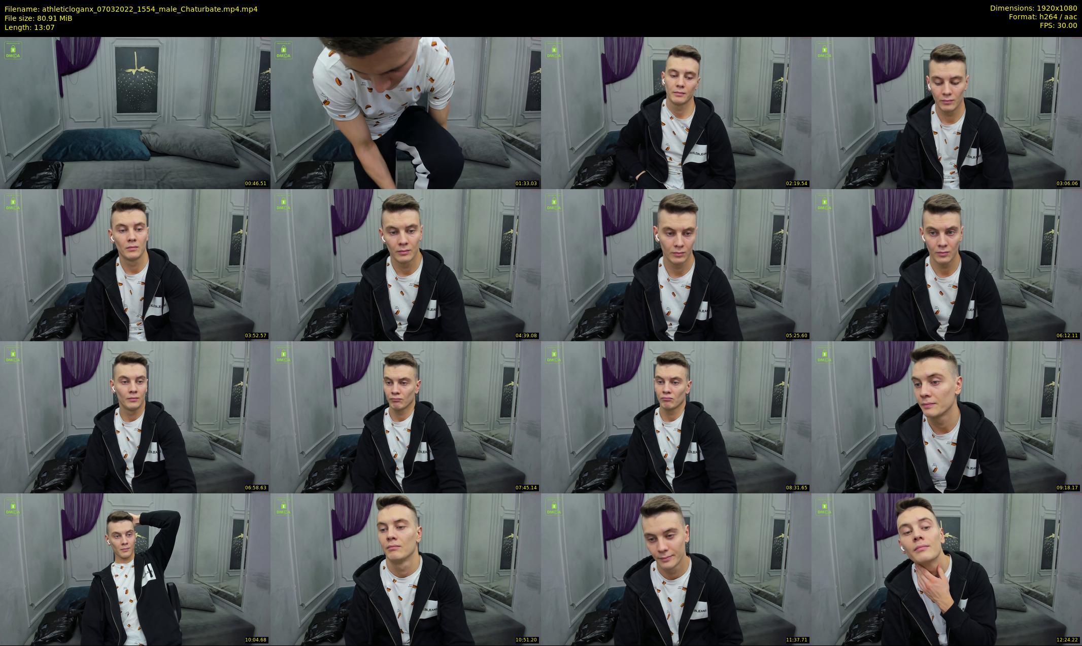 athleticloganx — 14 minute Chaturbate male cam show recording, 1080p, Mar 7, 2022