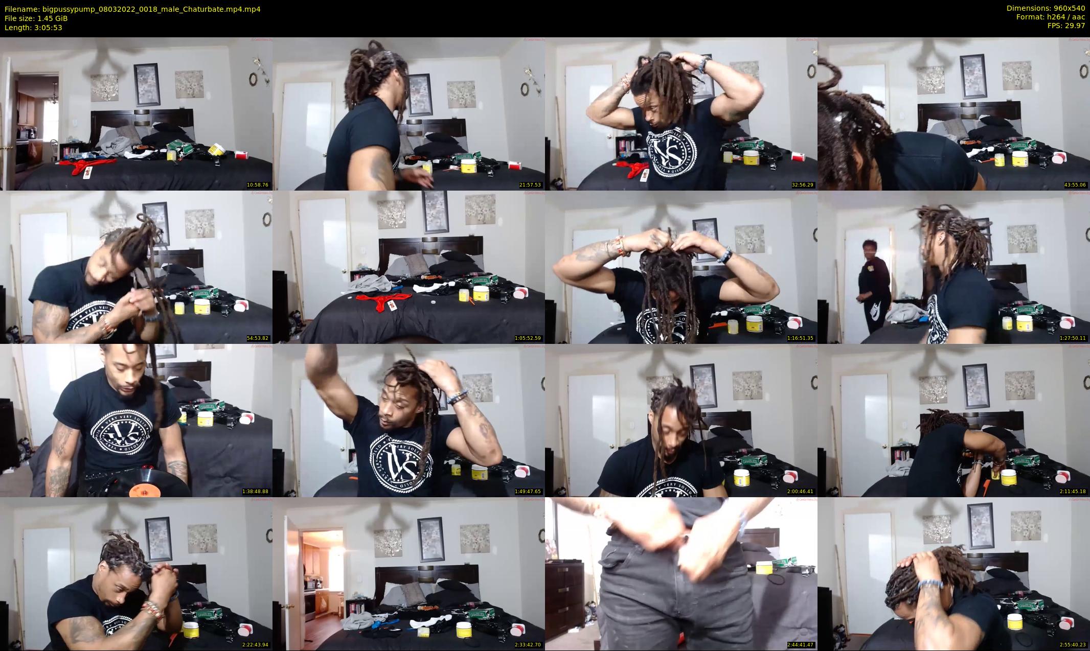 bigpussypump — 186 minute Chaturbate male cam show recording, 480p, Mar 8, 2022