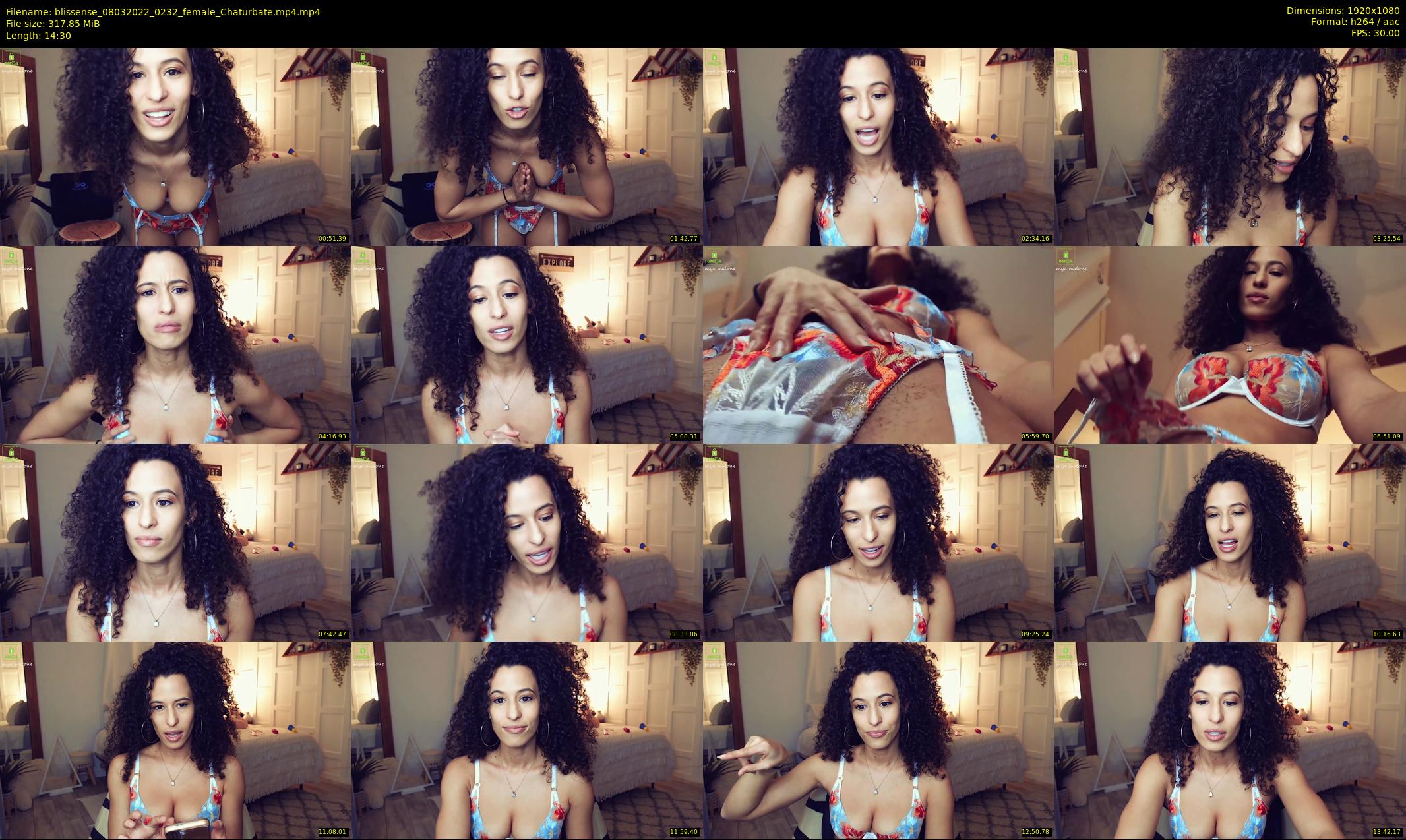 blissense — 15 minute Chaturbate female cam show recording, 1080p, Mar 8, 2022