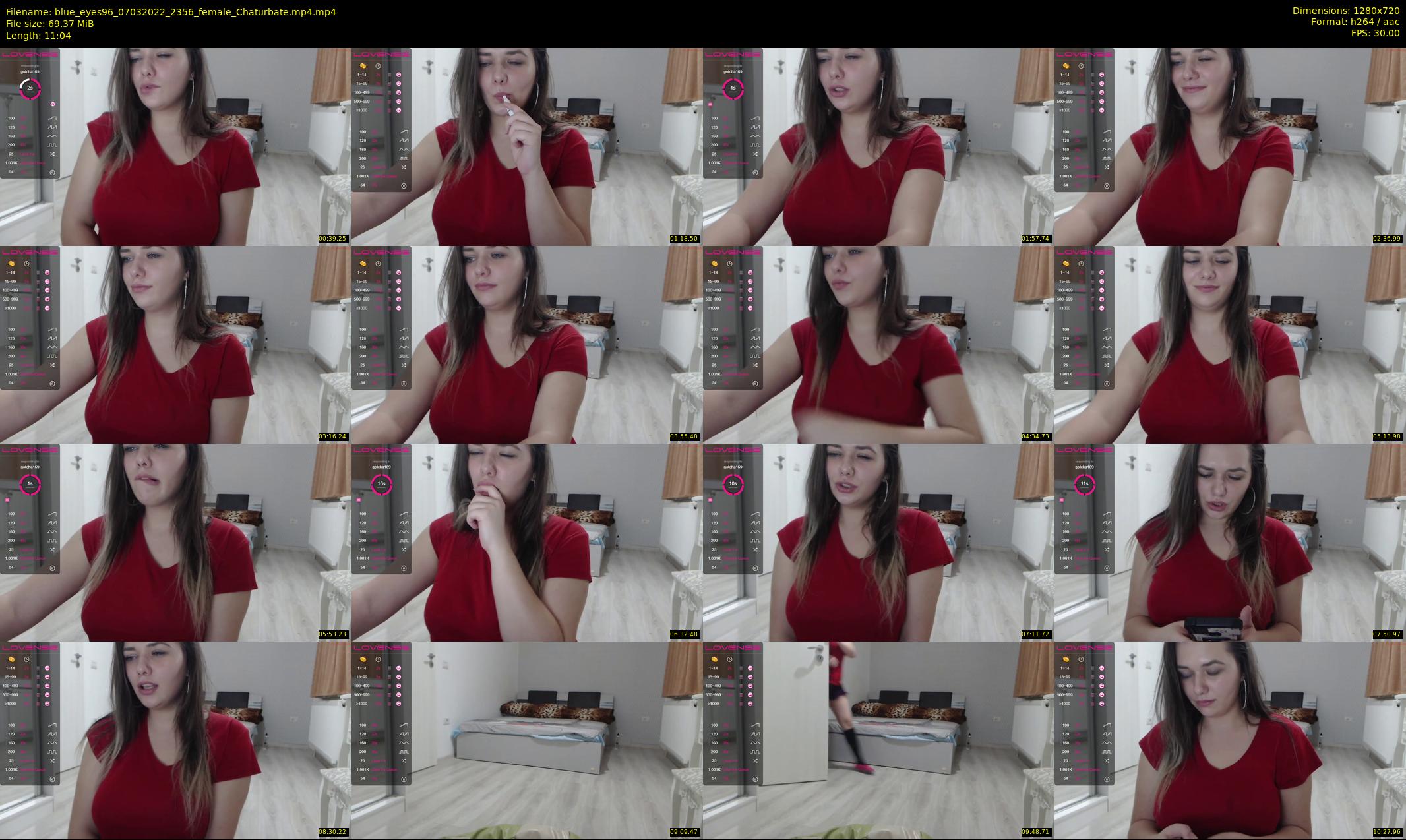 blue_eyes96 — 12 minute Chaturbate female cam show recording, 720p, Mar 7, 2022