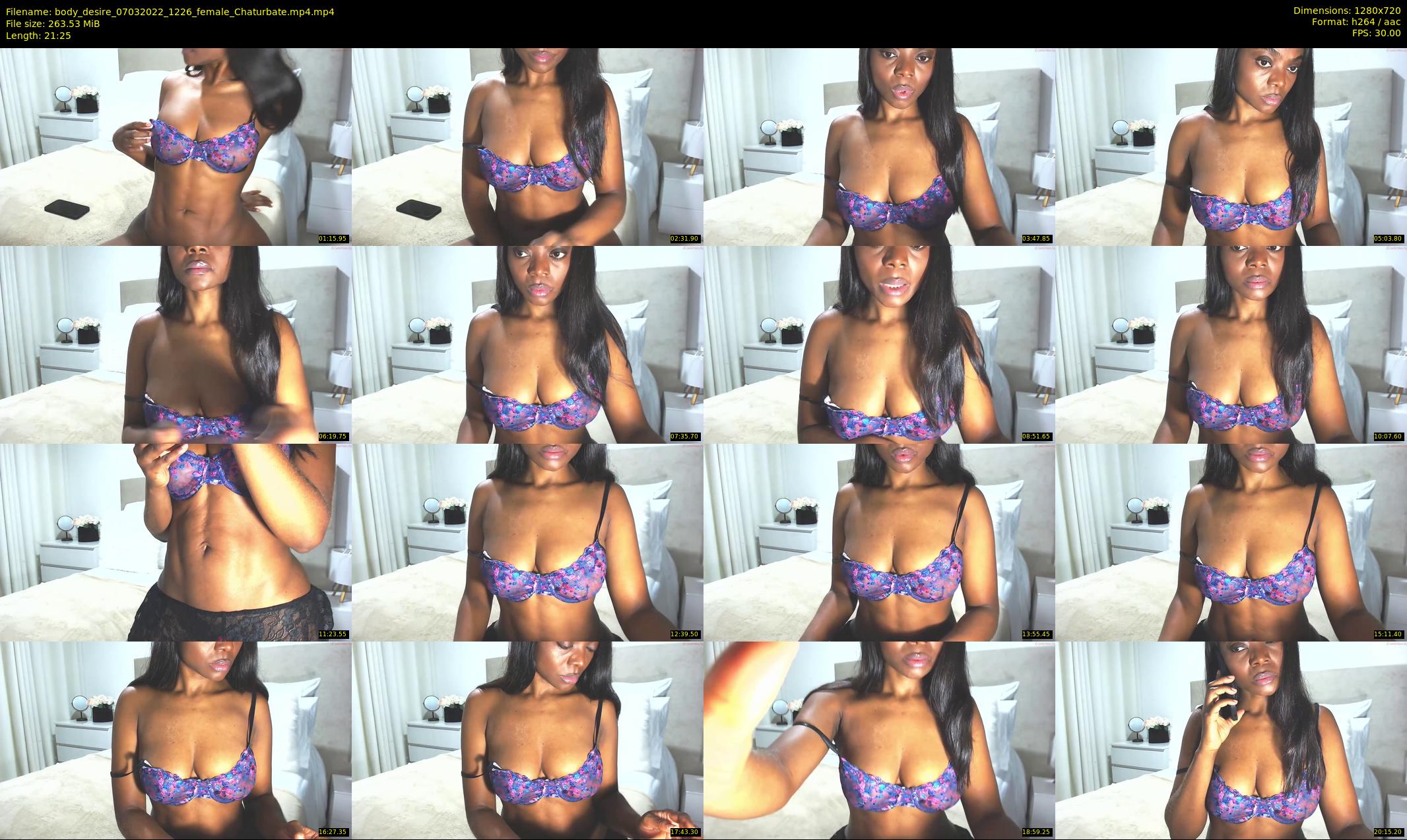 body_desire — 22 minute Chaturbate female cam show recording, 720p, Mar 7, 2022
