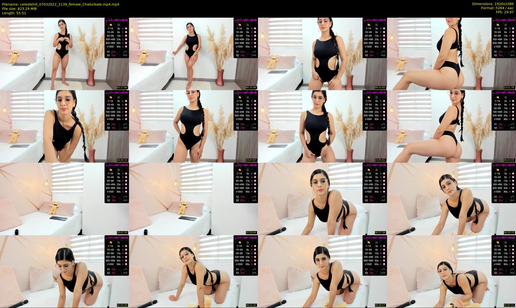 celestehill — 56 minute Chaturbate female cam show recording, 1080p, Mar 7, 2022