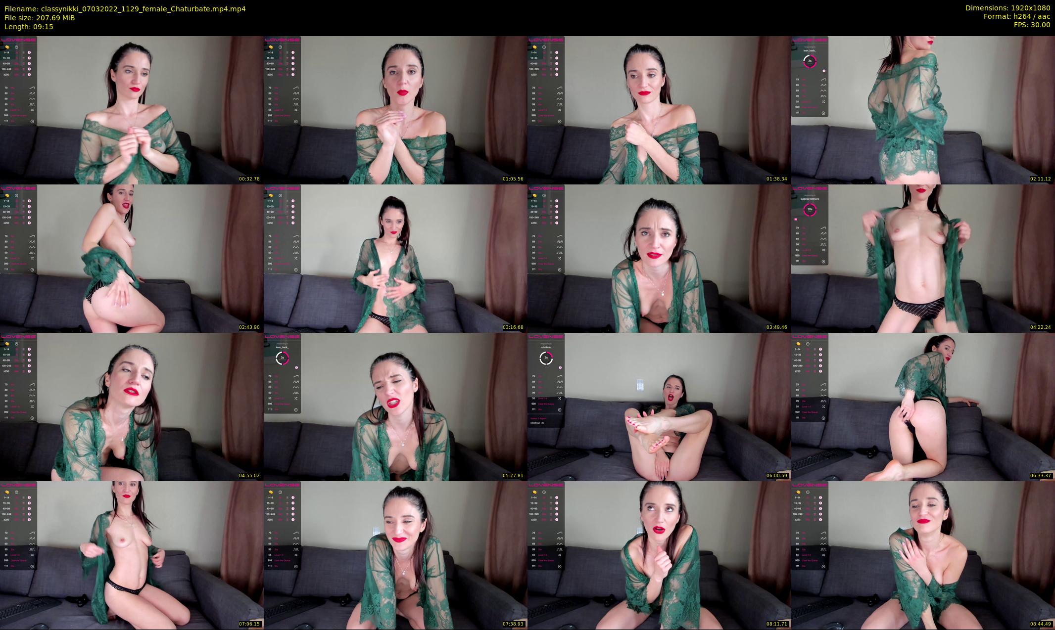 classynikki — 10 minute Chaturbate female cam show recording, 1080p, Mar 7, 2022