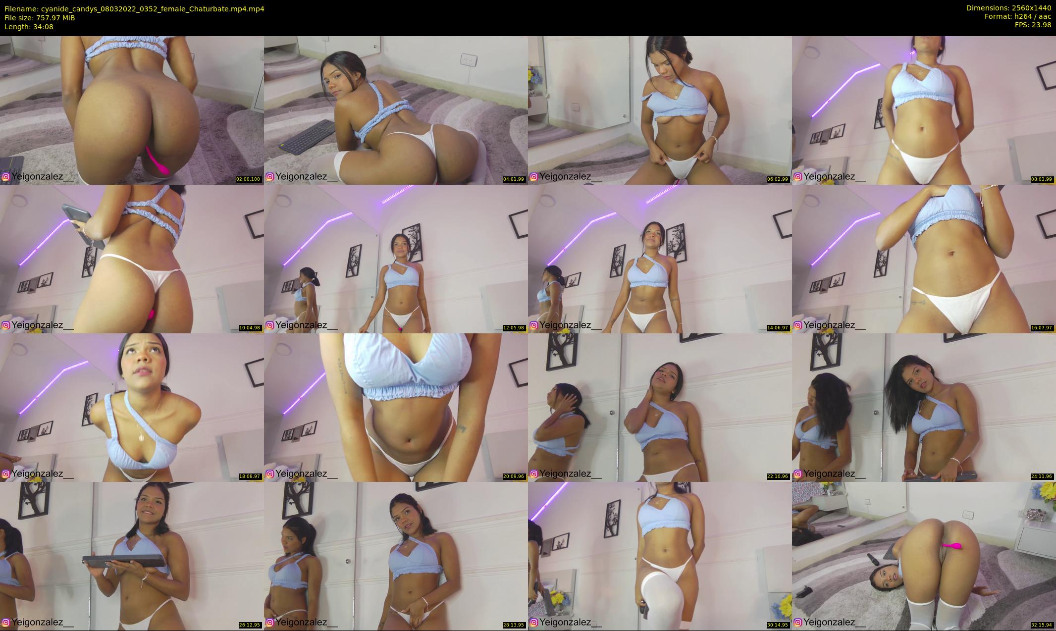 cyanide_candys — 35 minute Chaturbate female cam show recording, 1080p, Mar 8, 2022