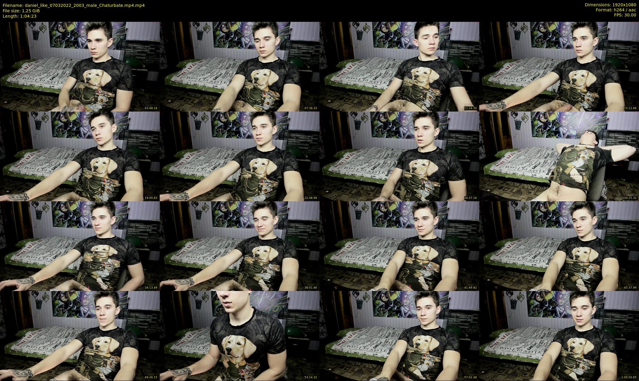 daniel_like — 65 minute Chaturbate male cam show recording, 1080p, Mar 7, 2022