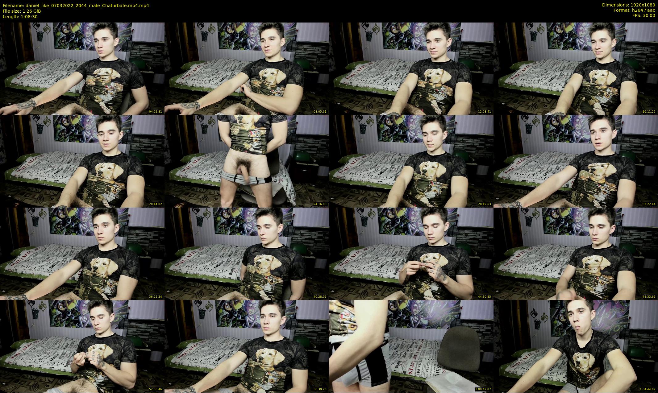daniel_like — 69 minute Chaturbate male cam show recording, 1080p, Mar 7, 2022