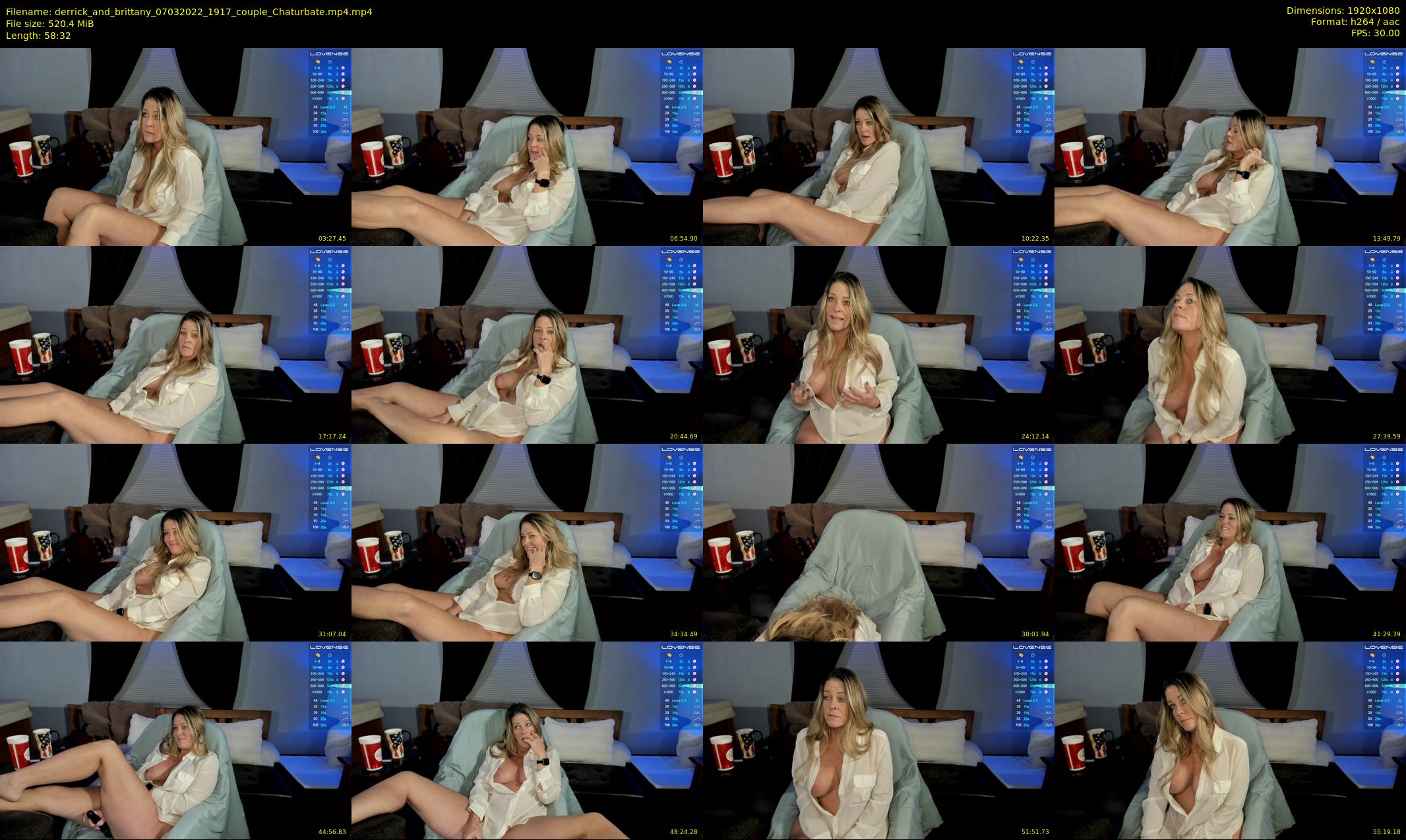 derrick_and_brittany — 59 minute Chaturbate couple cam show recording, 1080p, Mar 7, 2022