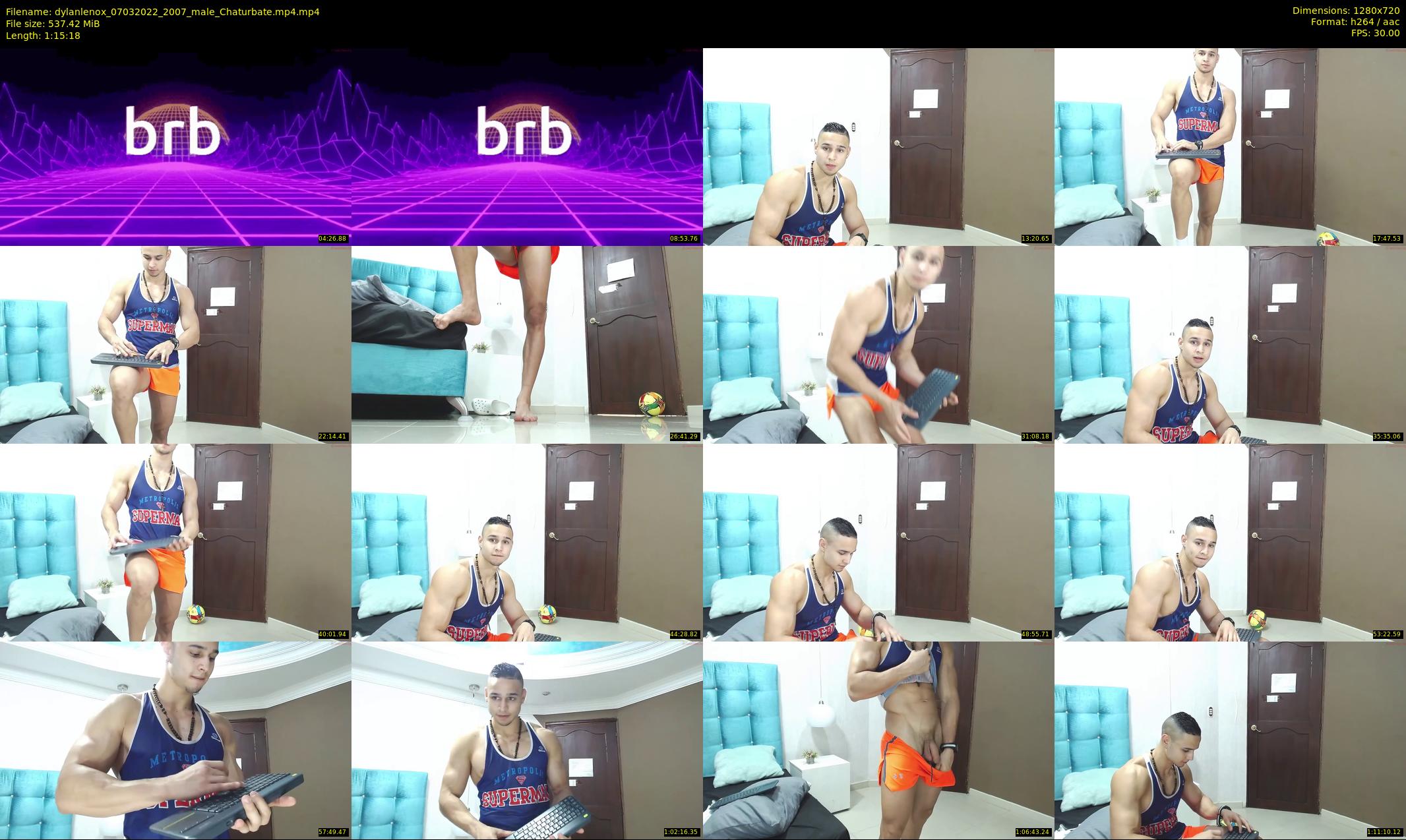 dylanlenox — 76 minute Chaturbate male cam show recording, 720p, Mar 7, 2022