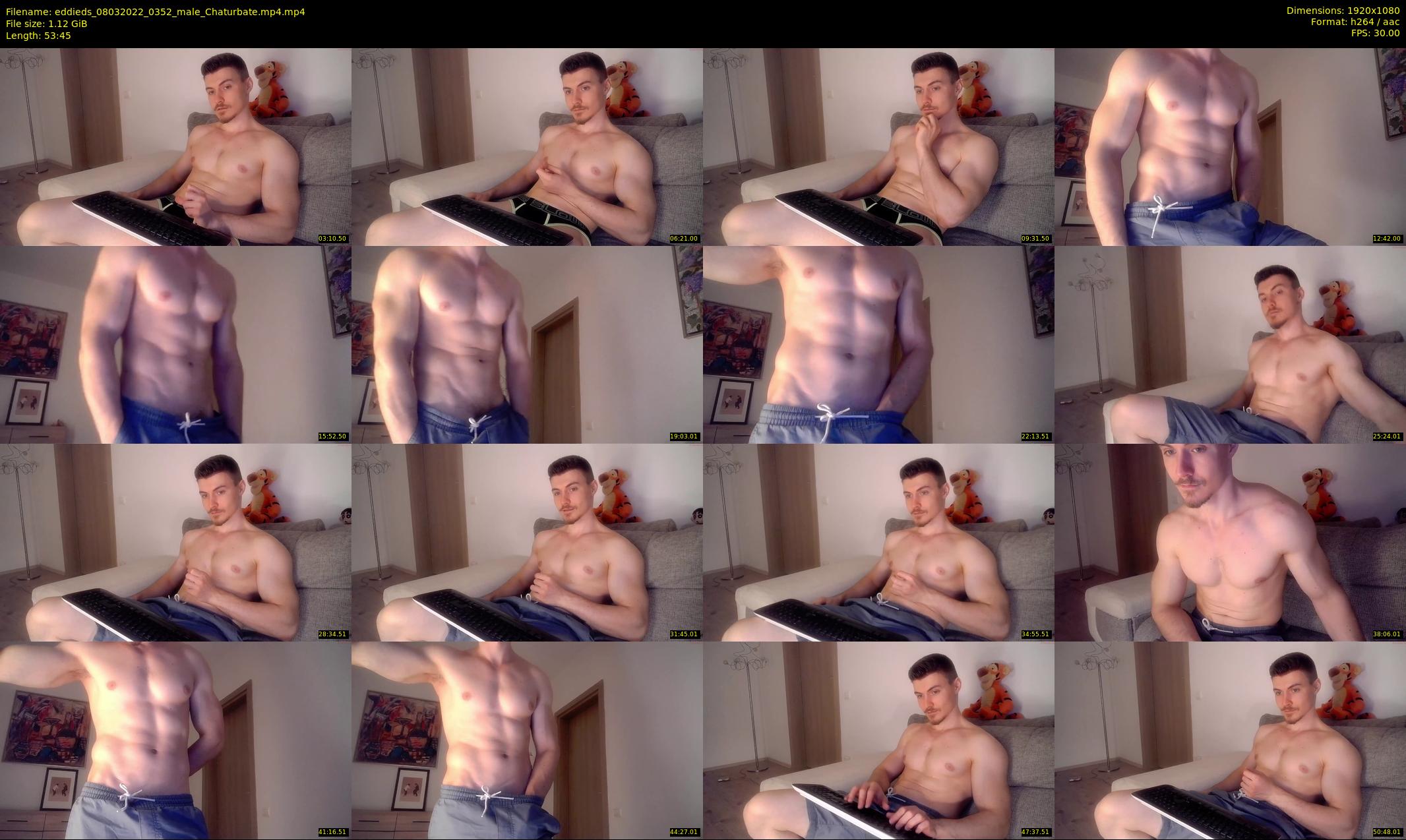 eddieds — 54 minute Chaturbate male cam show recording, 1080p, Mar 8, 2022