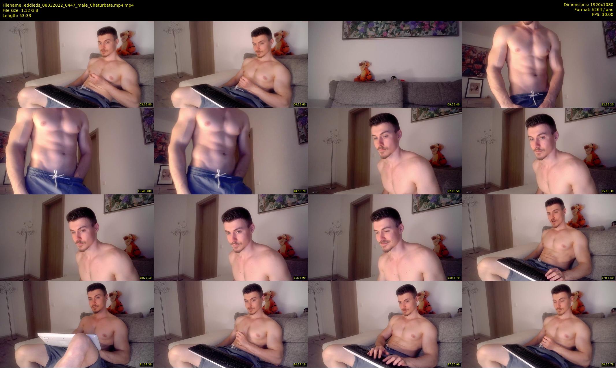 eddieds — 54 minute Chaturbate male cam show recording, 1080p, Mar 8, 2022