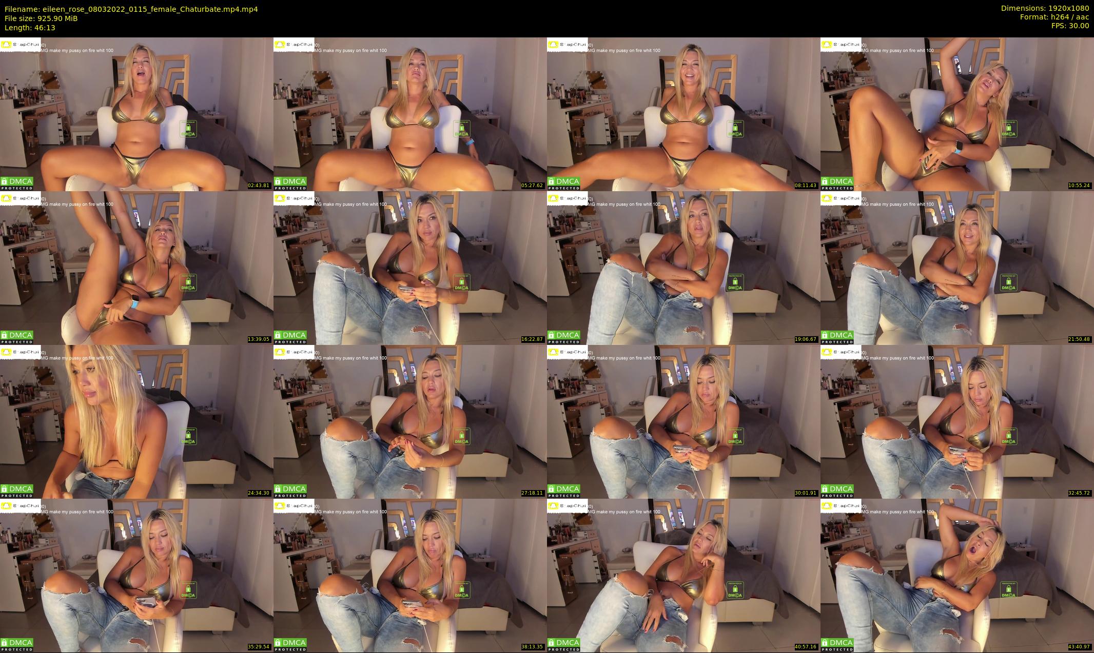 eileen_rose — 47 minute Chaturbate female cam show recording, 1080p, Mar 8, 2022