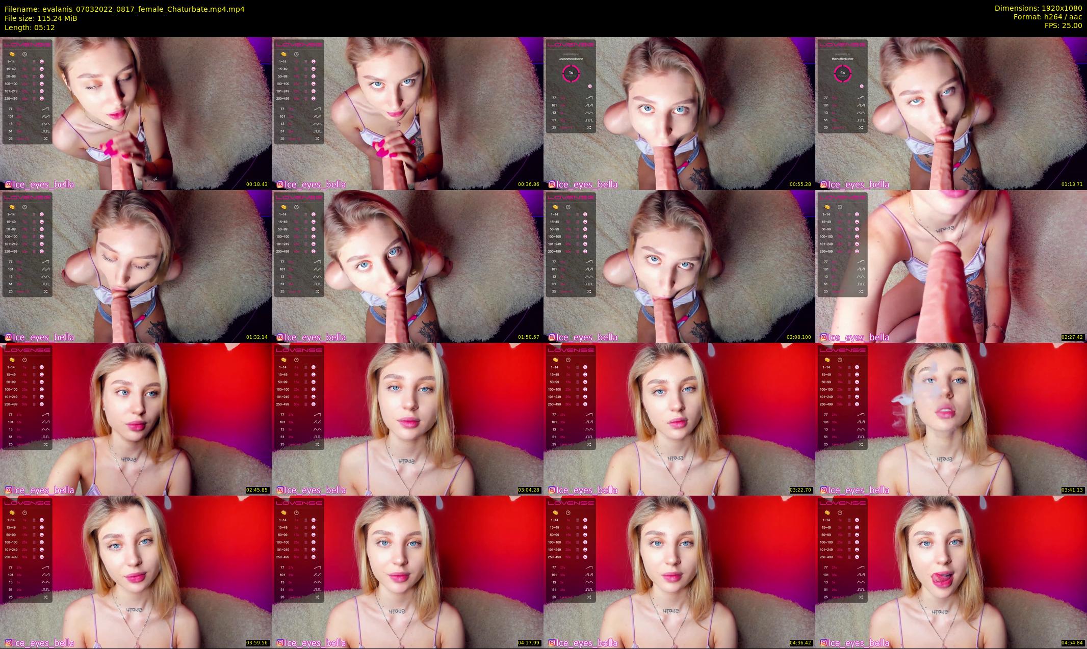 evalanis — 6 minute Chaturbate couple cam show recording, 1080p, Mar 7, 2022