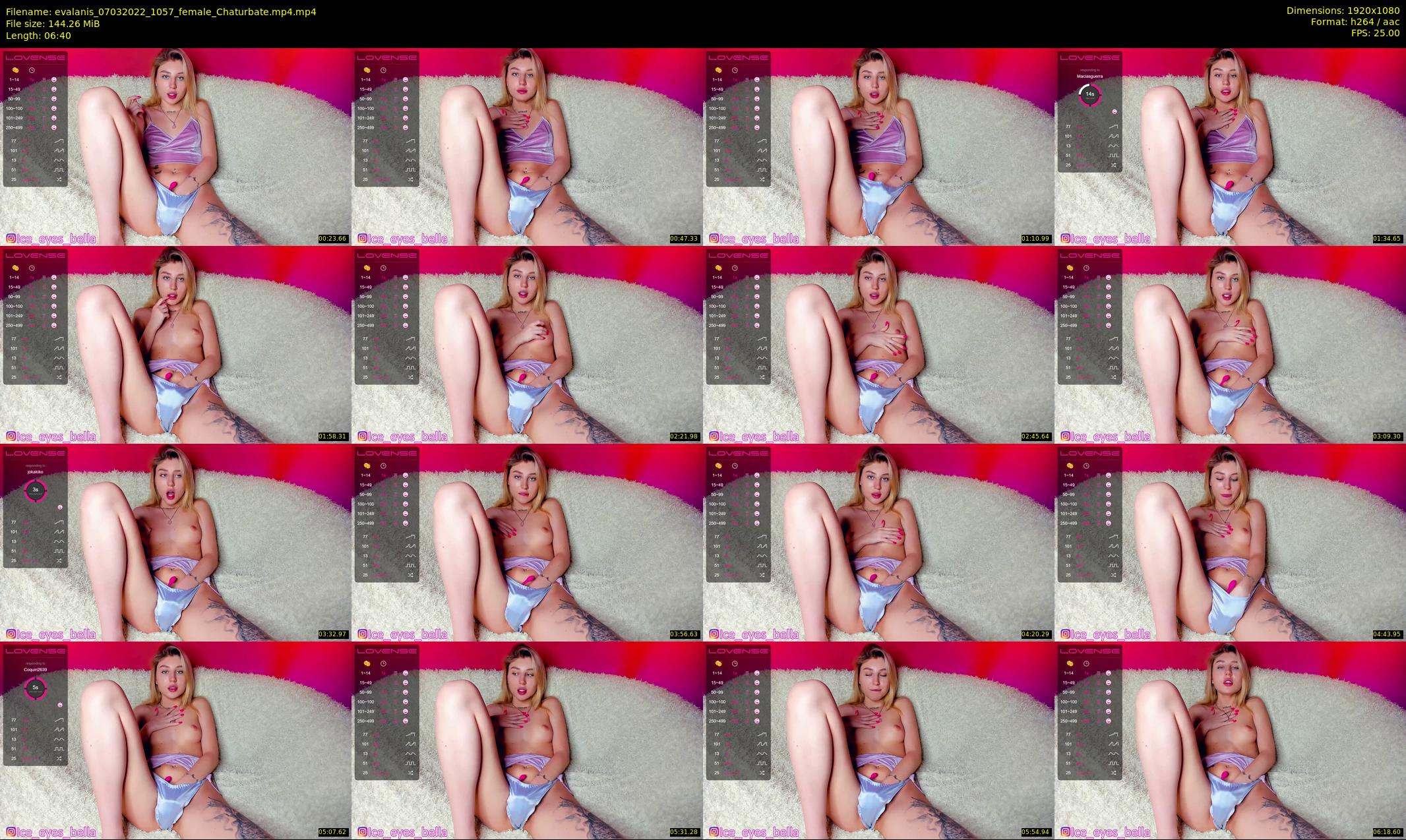 evalanis — 7 minute Chaturbate couple cam show recording, 1080p, Mar 7, 2022