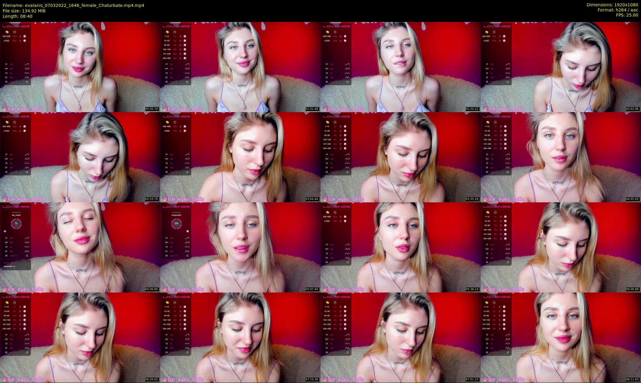 evalanis — 9 minute Chaturbate couple cam show recording, 1080p, Mar 7, 2022