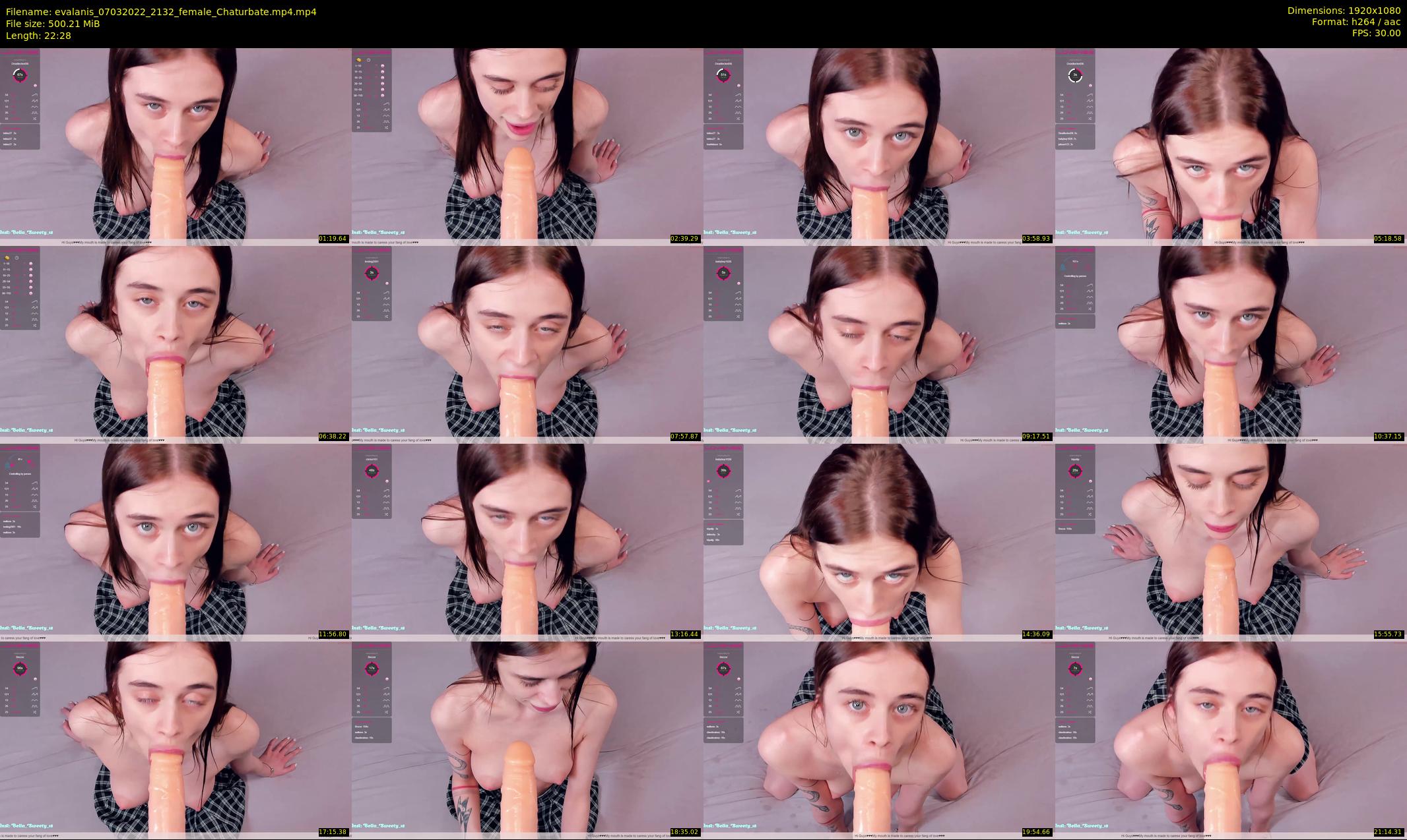 evalanis — 23 minute Chaturbate couple cam show recording, 1080p, Mar 7, 2022