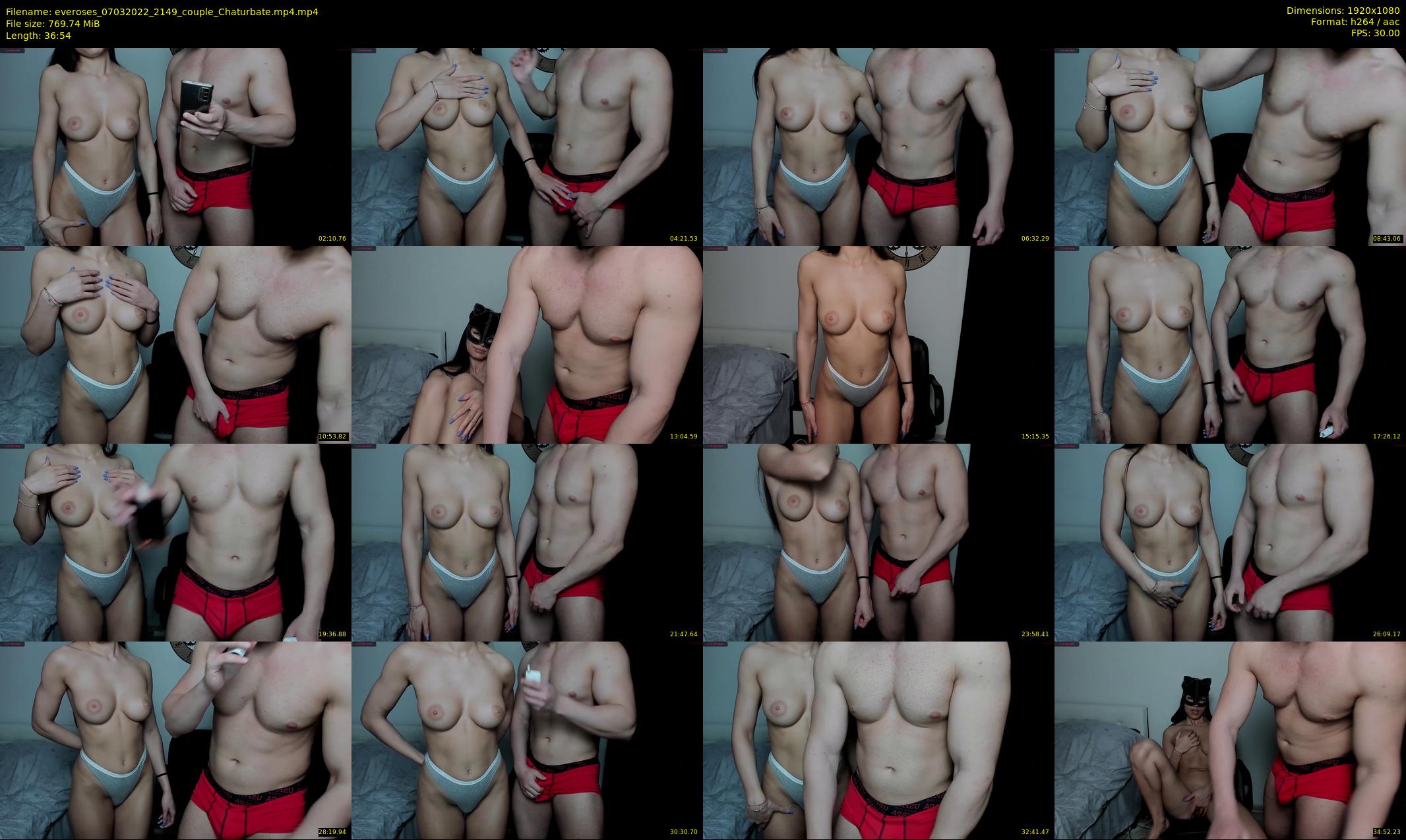everoses — 37 minute Chaturbate couple cam show recording, 1080p, Mar 7, 2022