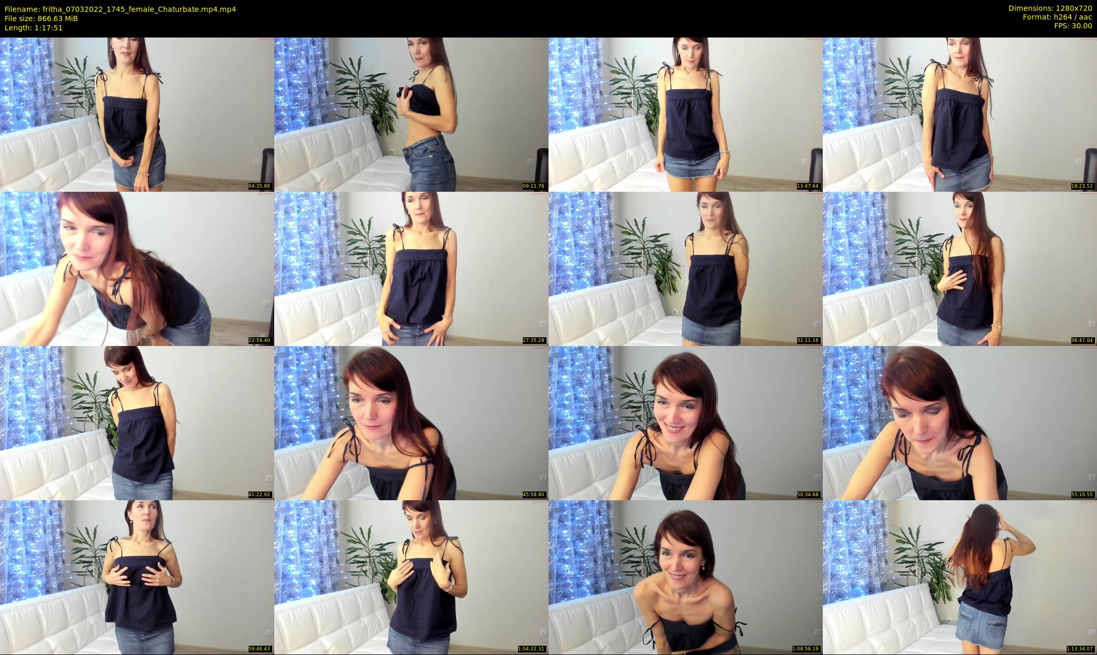 fritha — 78 minute Chaturbate female cam show recording, 720p, Mar 7, 2022