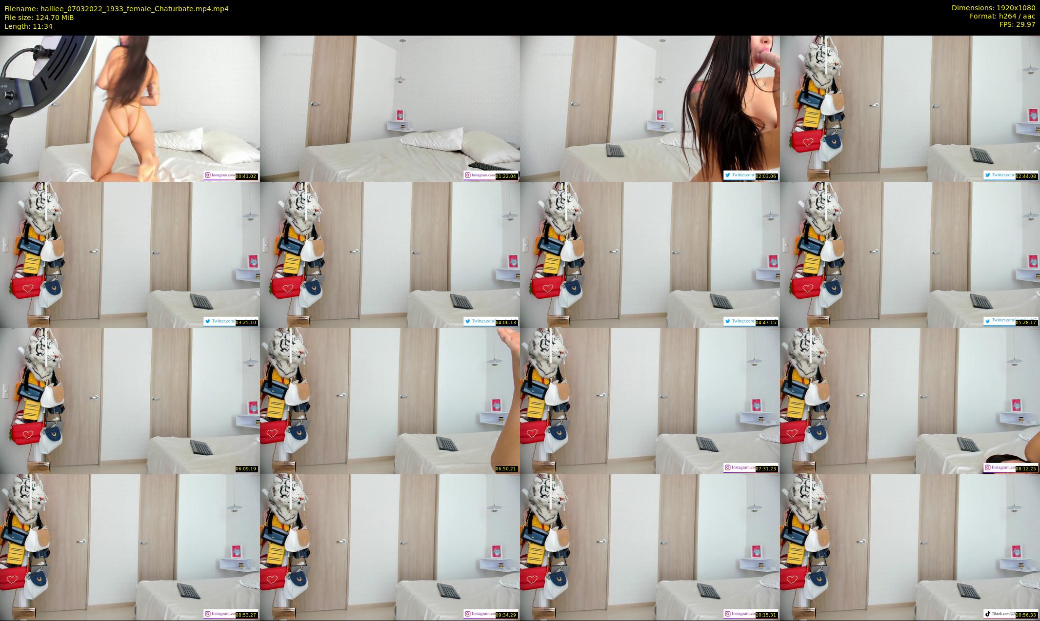 halliee — 12 minute Chaturbate couple cam show recording, 1080p, Mar 7, 2022
