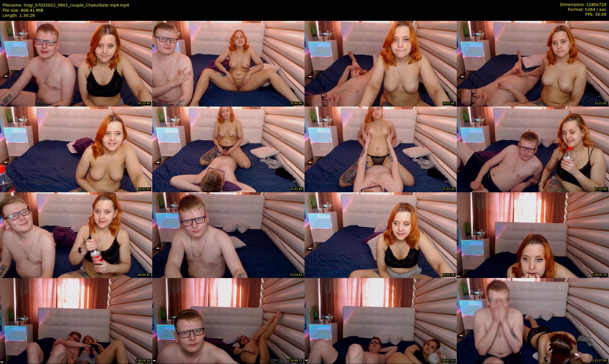 hizgi — 91 minute Chaturbate couple cam show recording, 720p, Mar 7, 2022