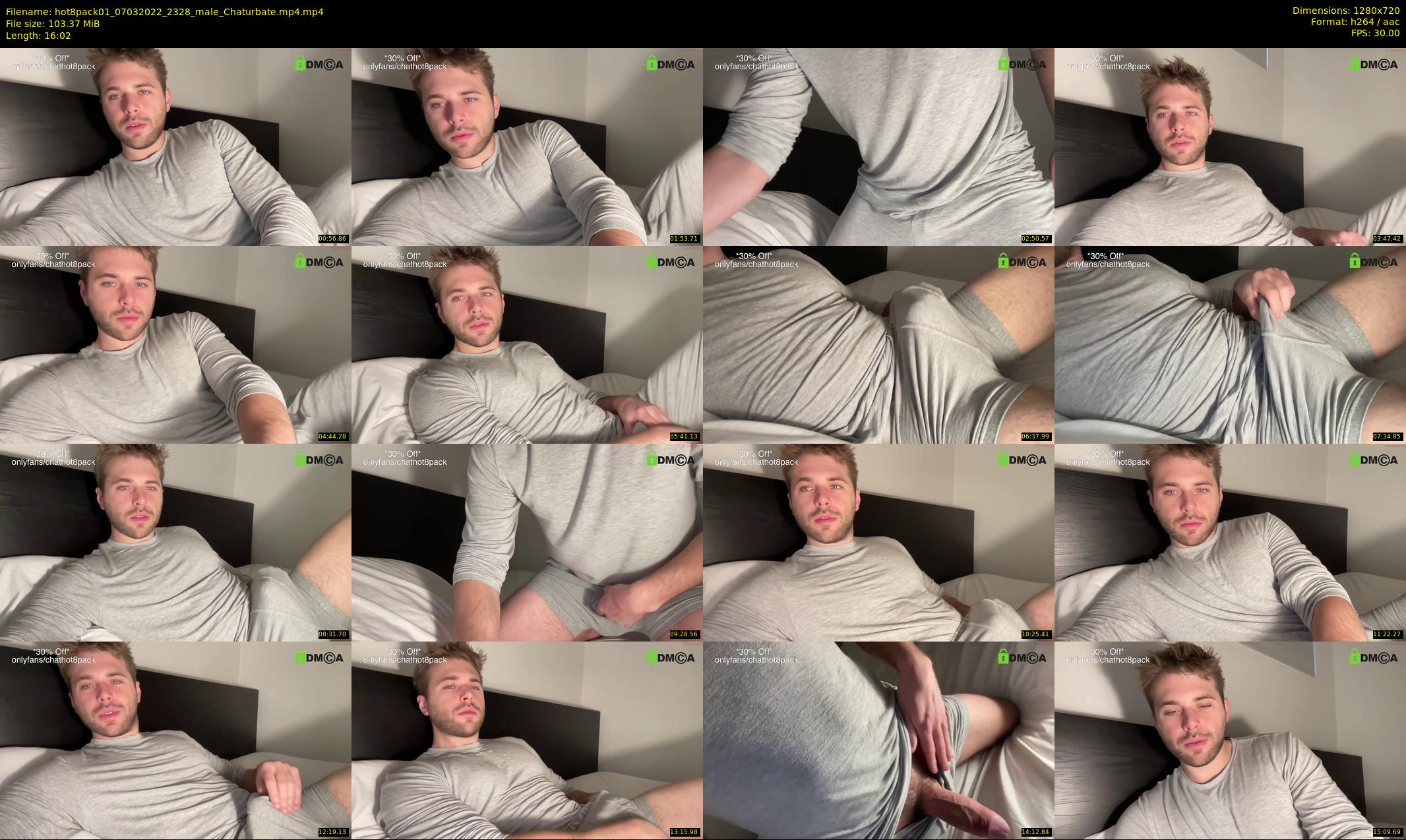 hot8pack01 — 17 minute Chaturbate male cam show recording, 720p, Mar 7, 2022