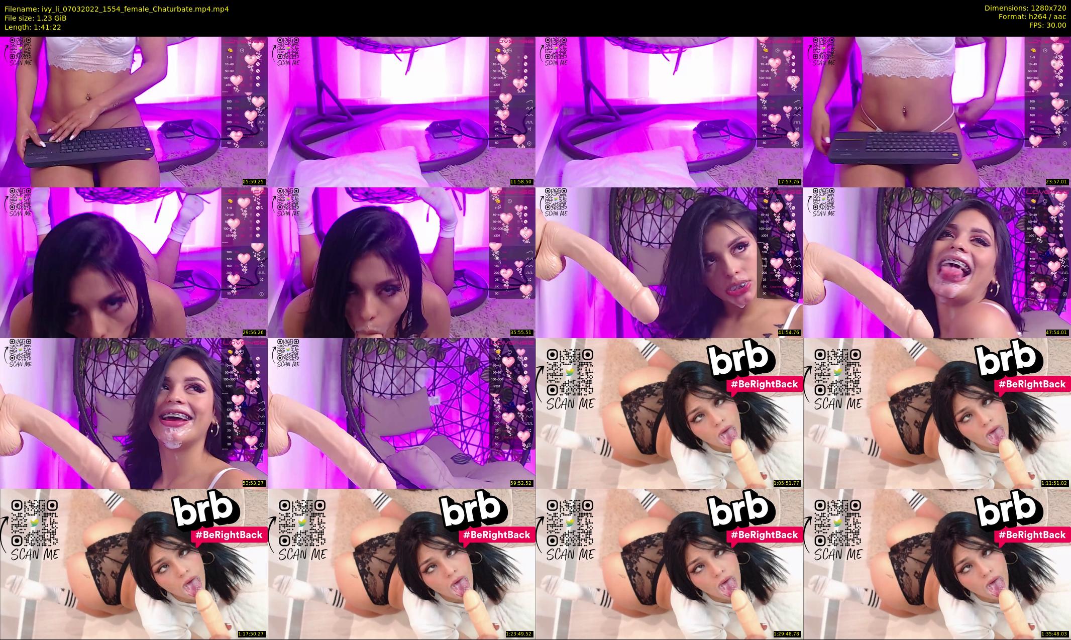 ivy_li — 102 minute Chaturbate female cam show recording, 720p, Mar 7, 2022
