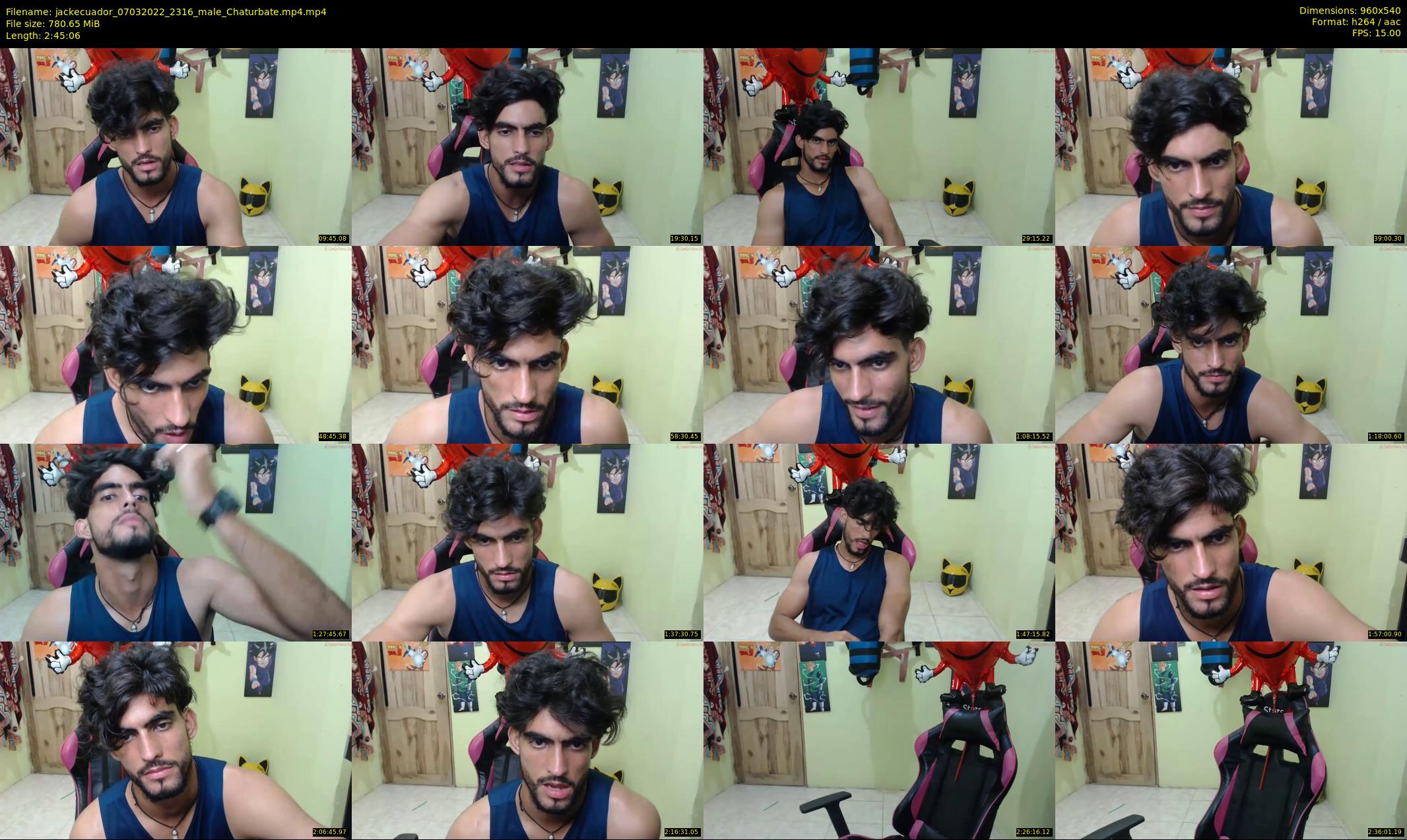 jackecuador — 166 minute Chaturbate male cam show recording, 480p, Mar 7, 2022