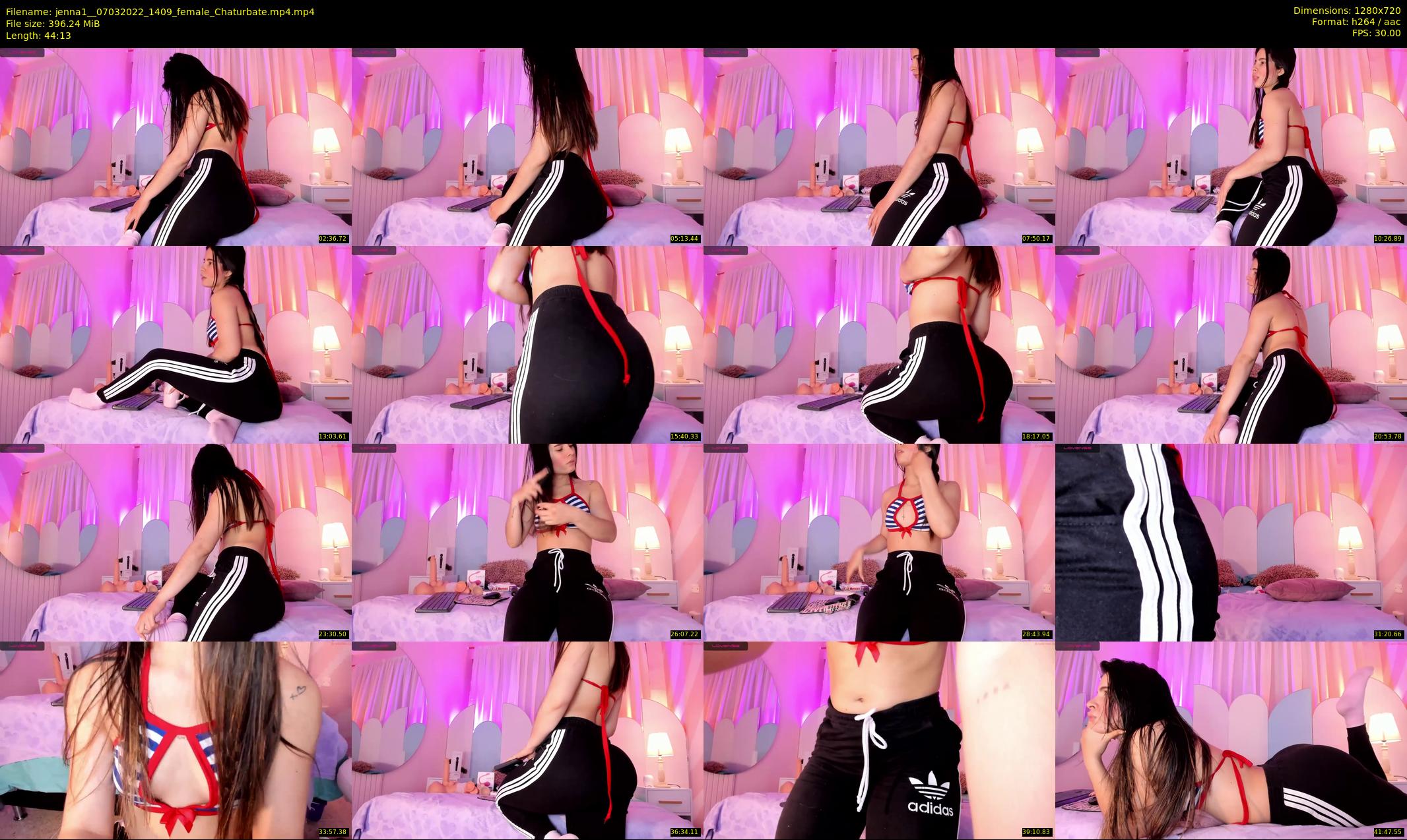 jenna1_ — 45 minute Chaturbate female cam show recording, 720p, Mar 7, 2022