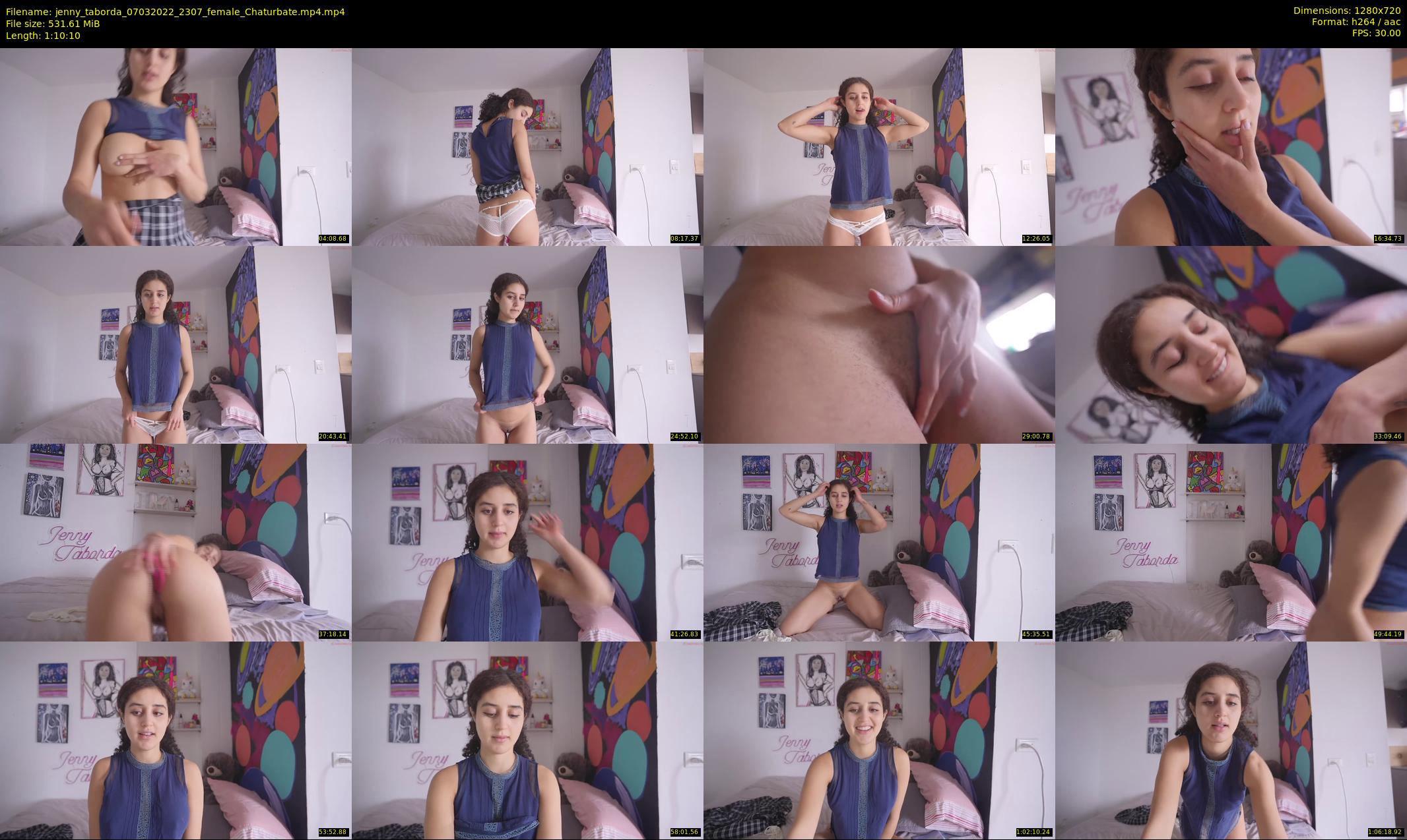 jenny_taborda — 71 minute Chaturbate female cam show recording, 720p, Mar 7, 2022