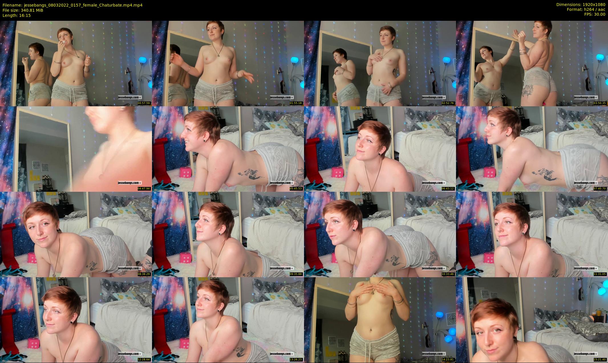 jessebangs — 17 minute Chaturbate female cam show recording, 1080p, Mar 8, 2022