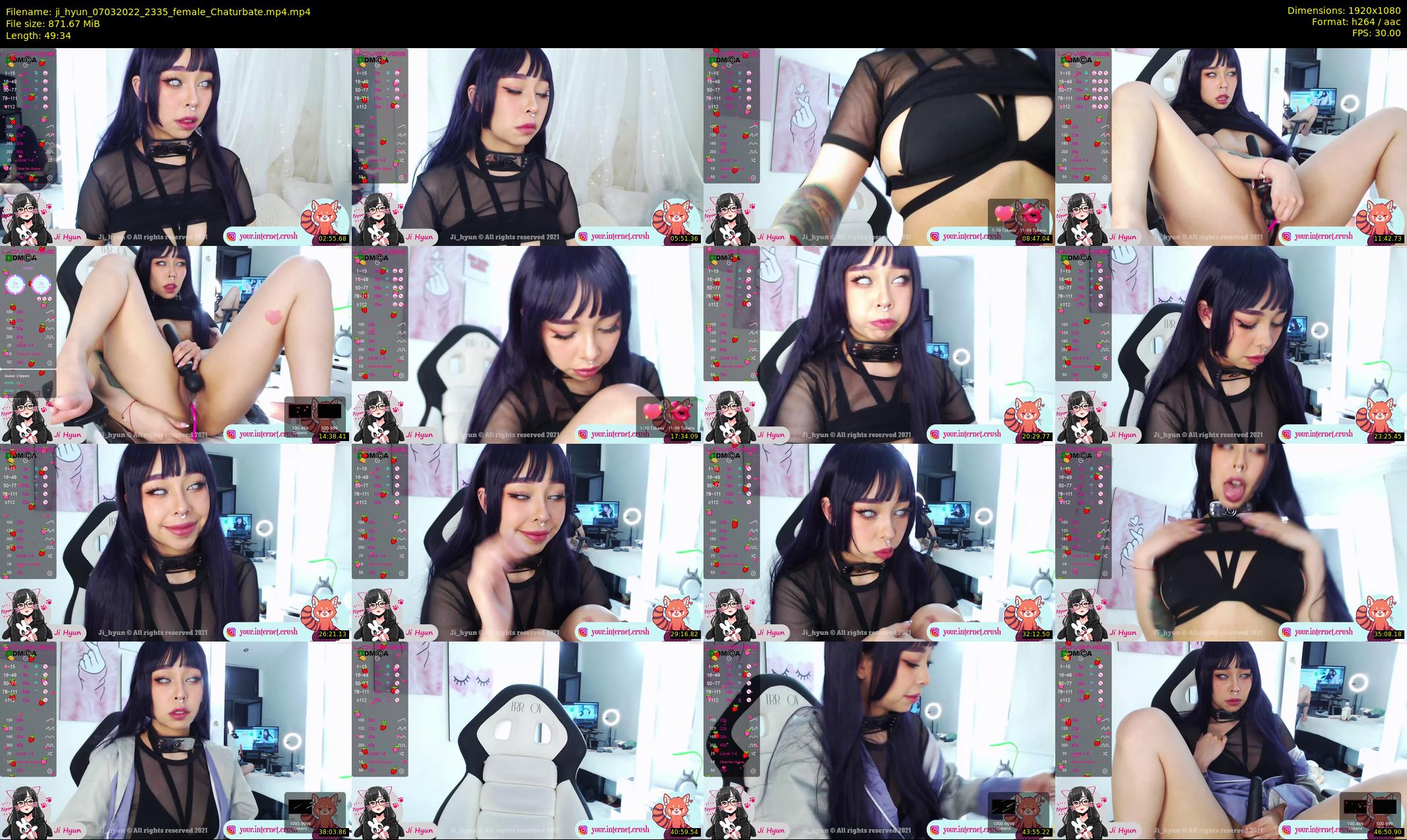 ji_hyun — 50 minute Chaturbate female cam show recording, 1080p, Mar 7, 2022