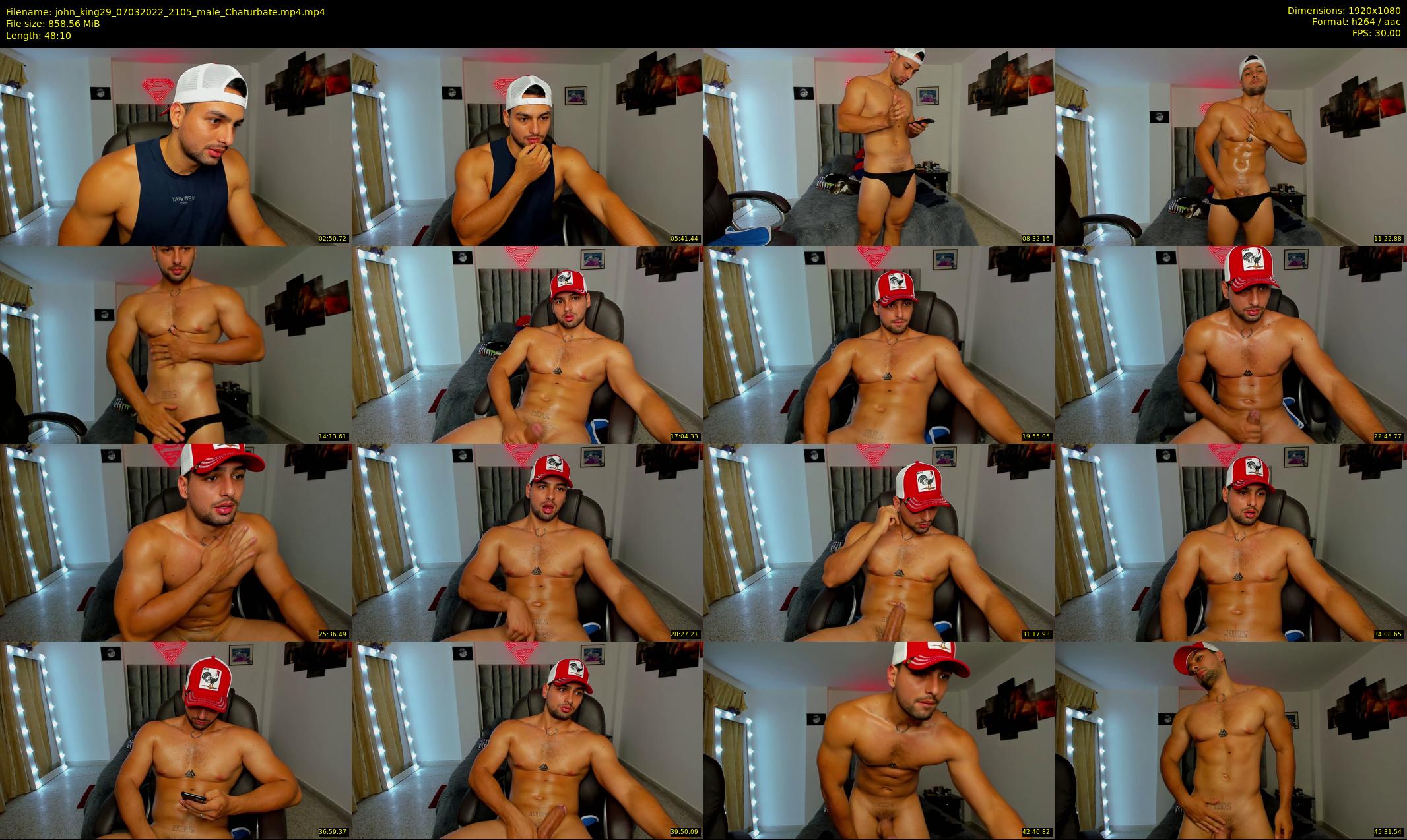 john_king29 — 49 minute Chaturbate male cam show recording, 1080p, Mar 7, 2022