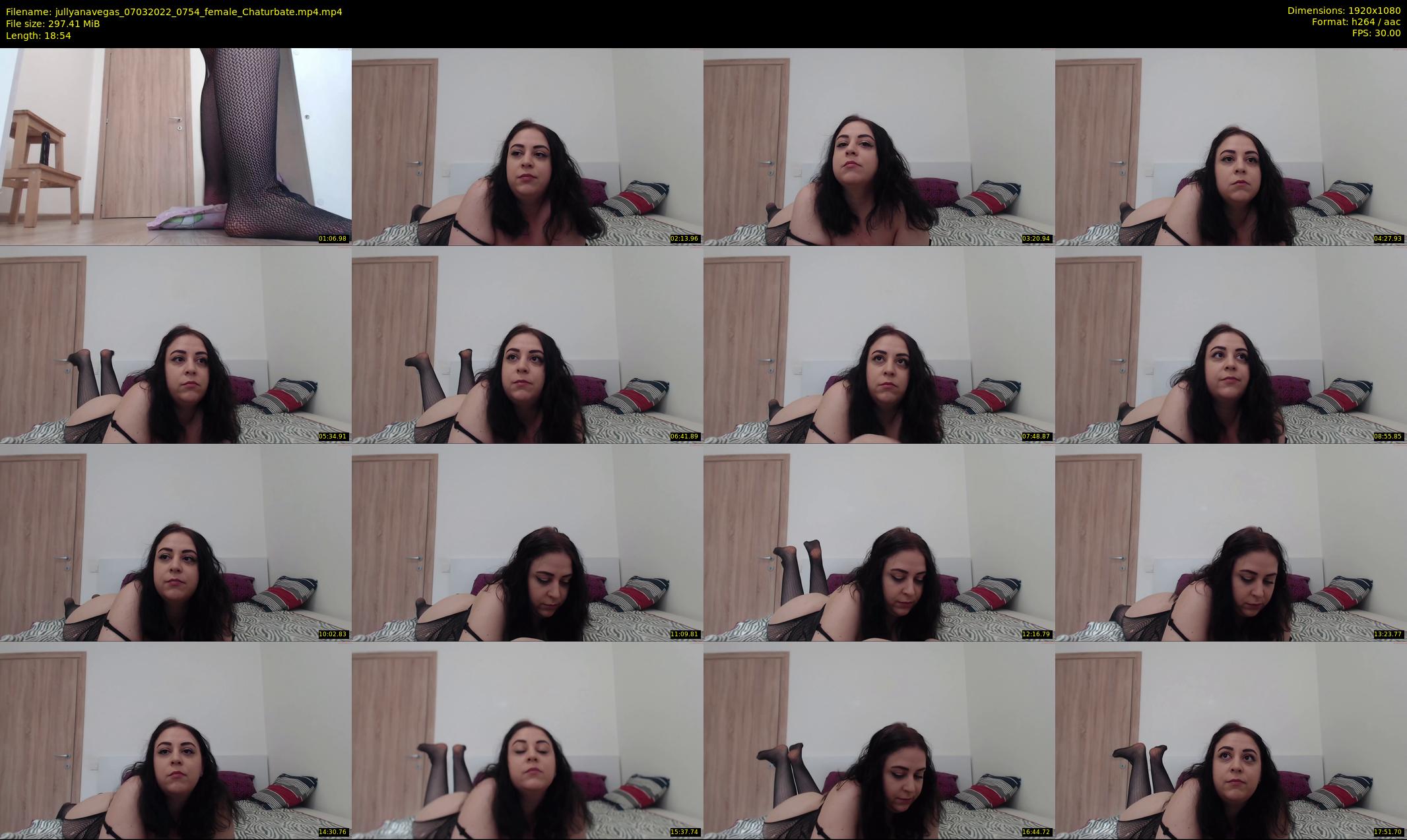 jullyanavegas — 19 minute Chaturbate female cam show recording, 1080p, Mar 7, 2022