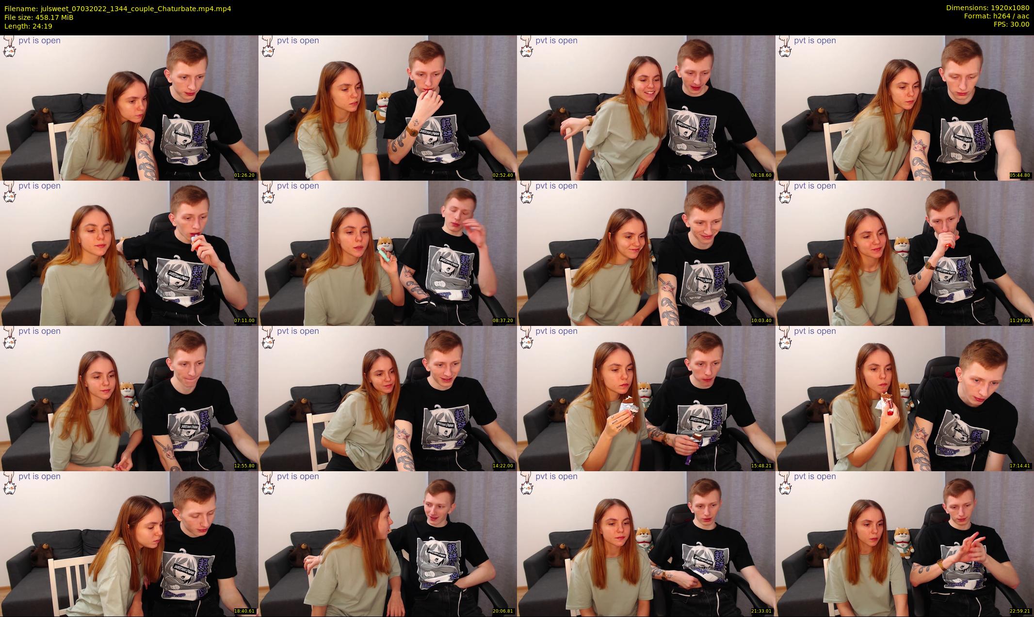 julsweet — 25 minute Chaturbate male cam show recording, 1080p, Mar 7, 2022