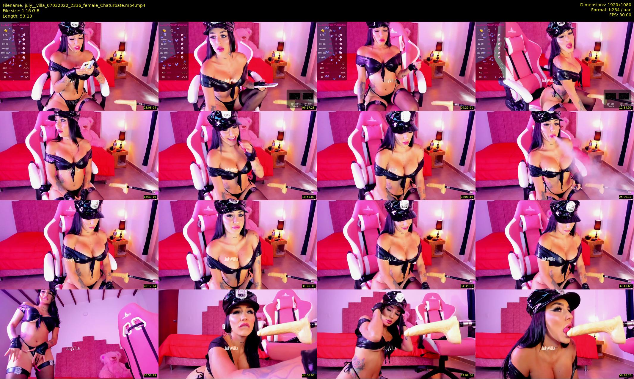 july__villa — 54 minute Chaturbate female cam show recording, 1080p, Mar 7, 2022