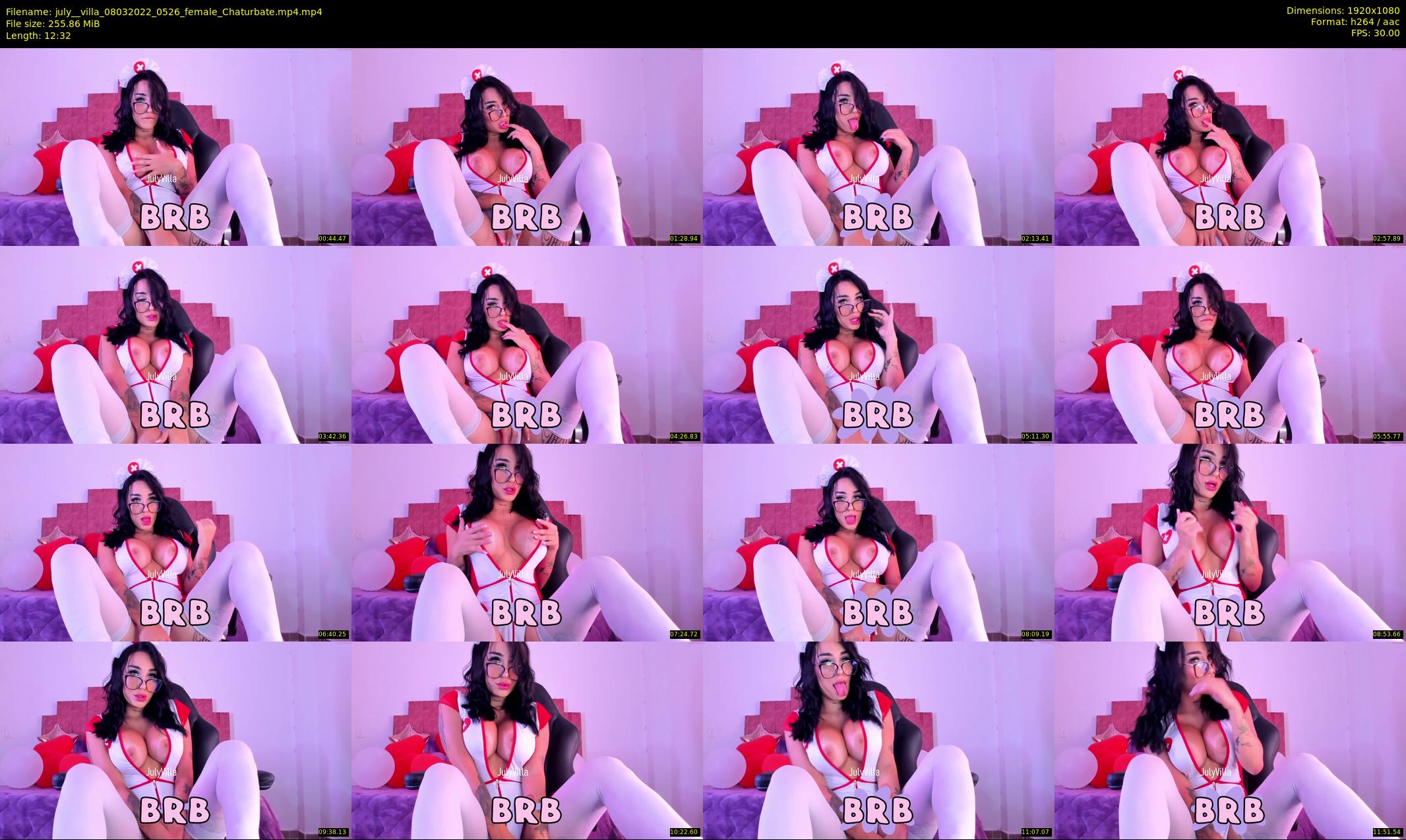 july__villa — 13 minute Chaturbate female cam show recording, 1080p, Mar 8, 2022