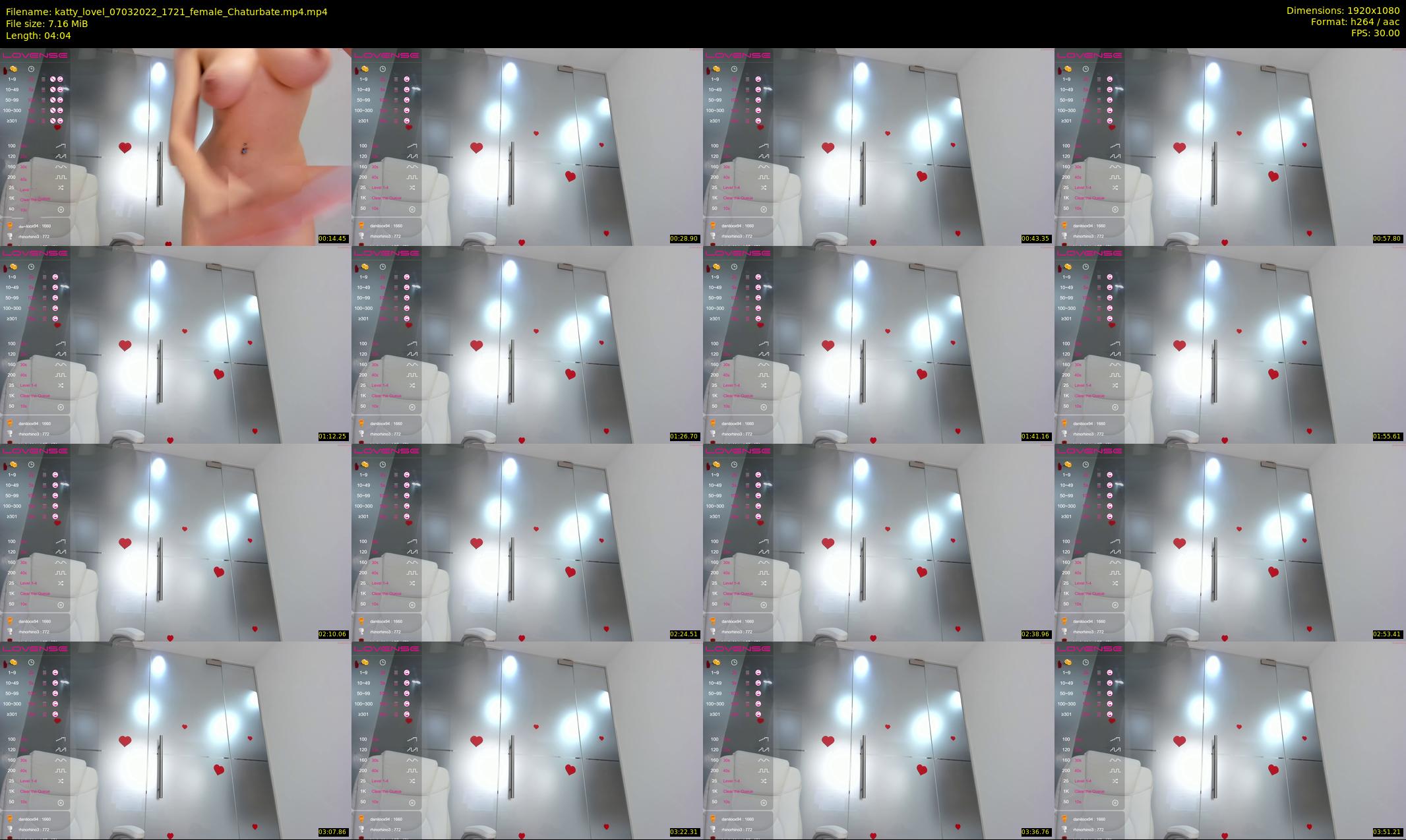 katty_lovel — 5 minute Chaturbate female cam show recording, 1080p, Mar 7, 2022