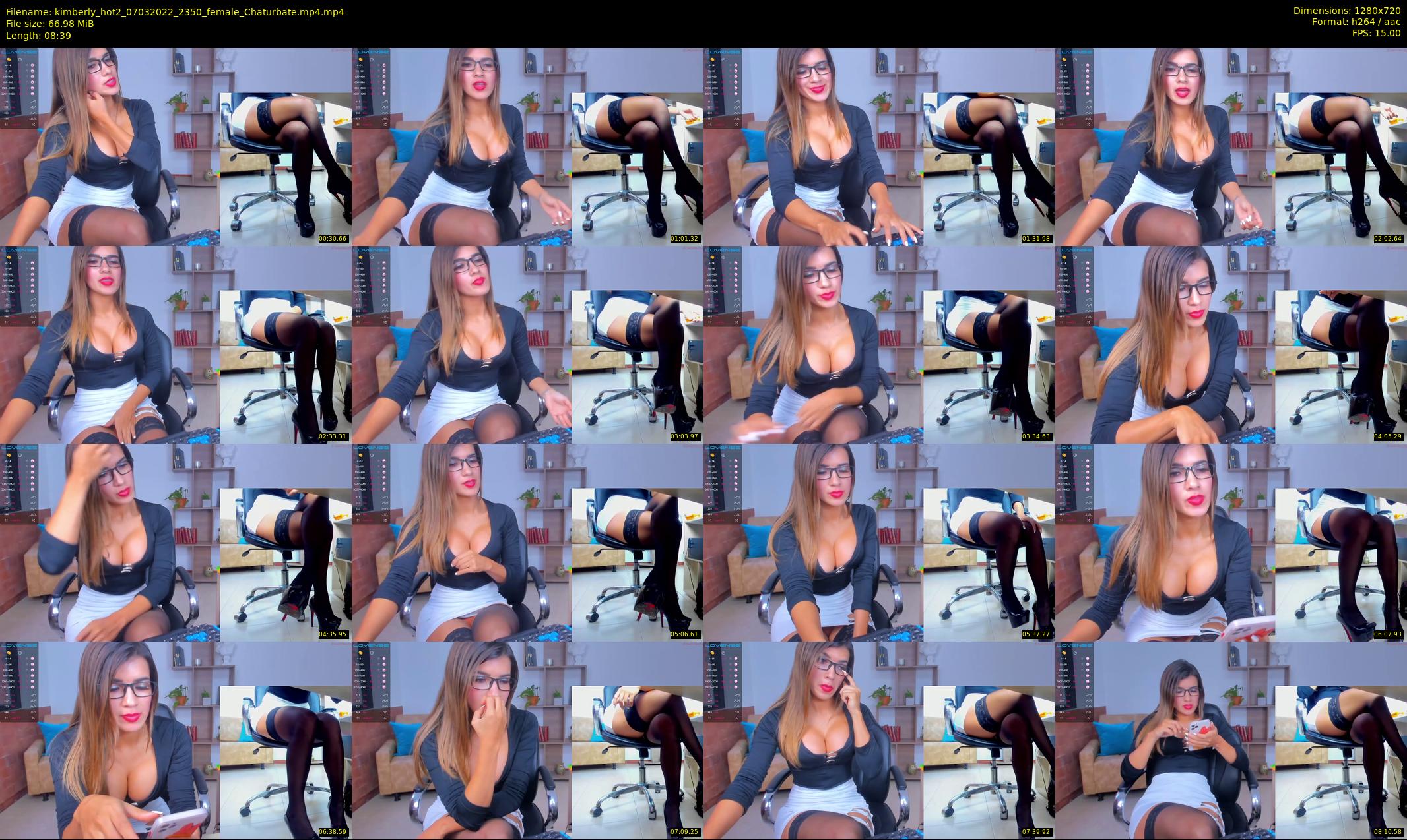 kimberly_hot2 — 9 minute Chaturbate female cam show recording, 720p, Mar 7, 2022