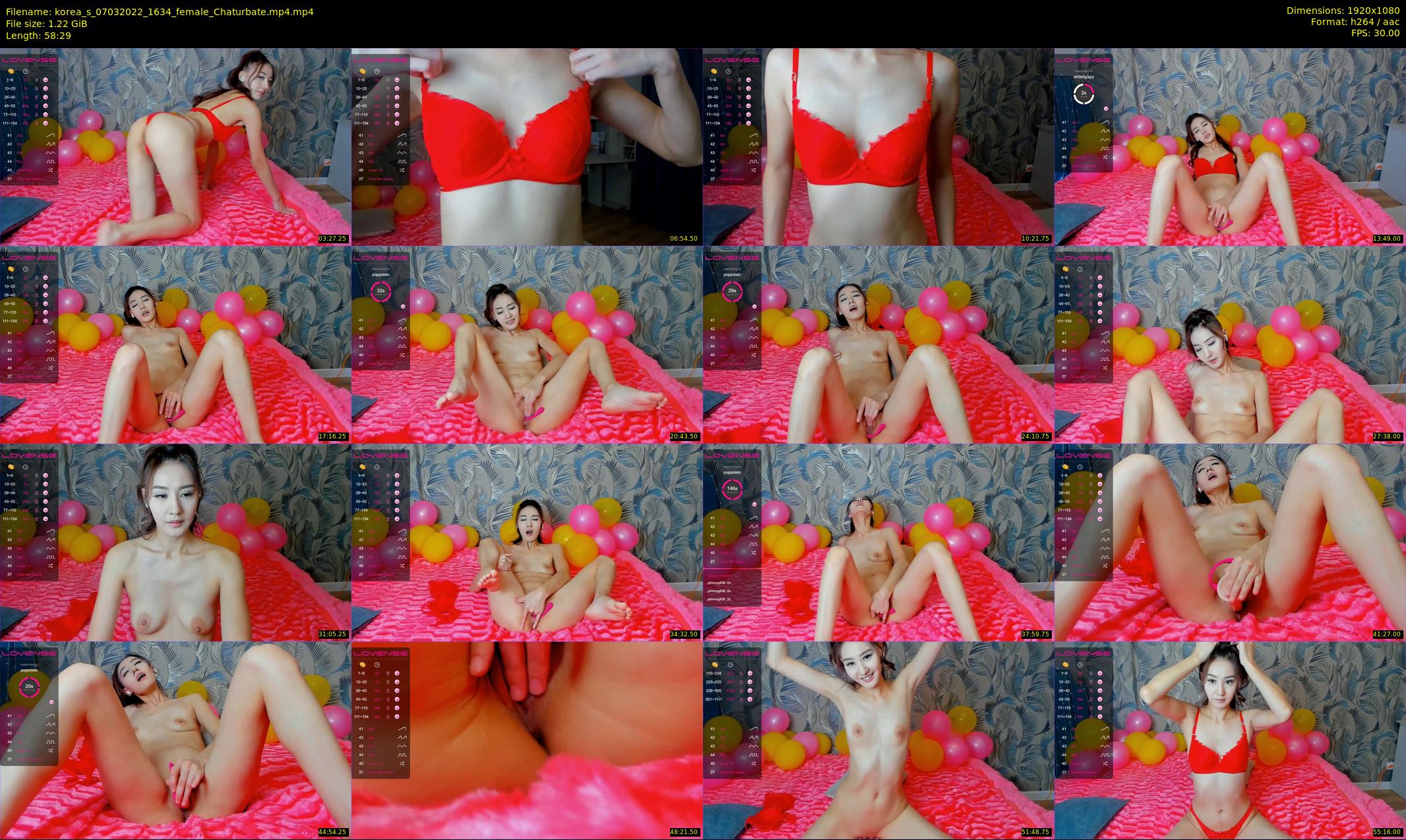 korea_s — 59 minute Chaturbate female cam show recording, 1080p, Mar 7, 2022