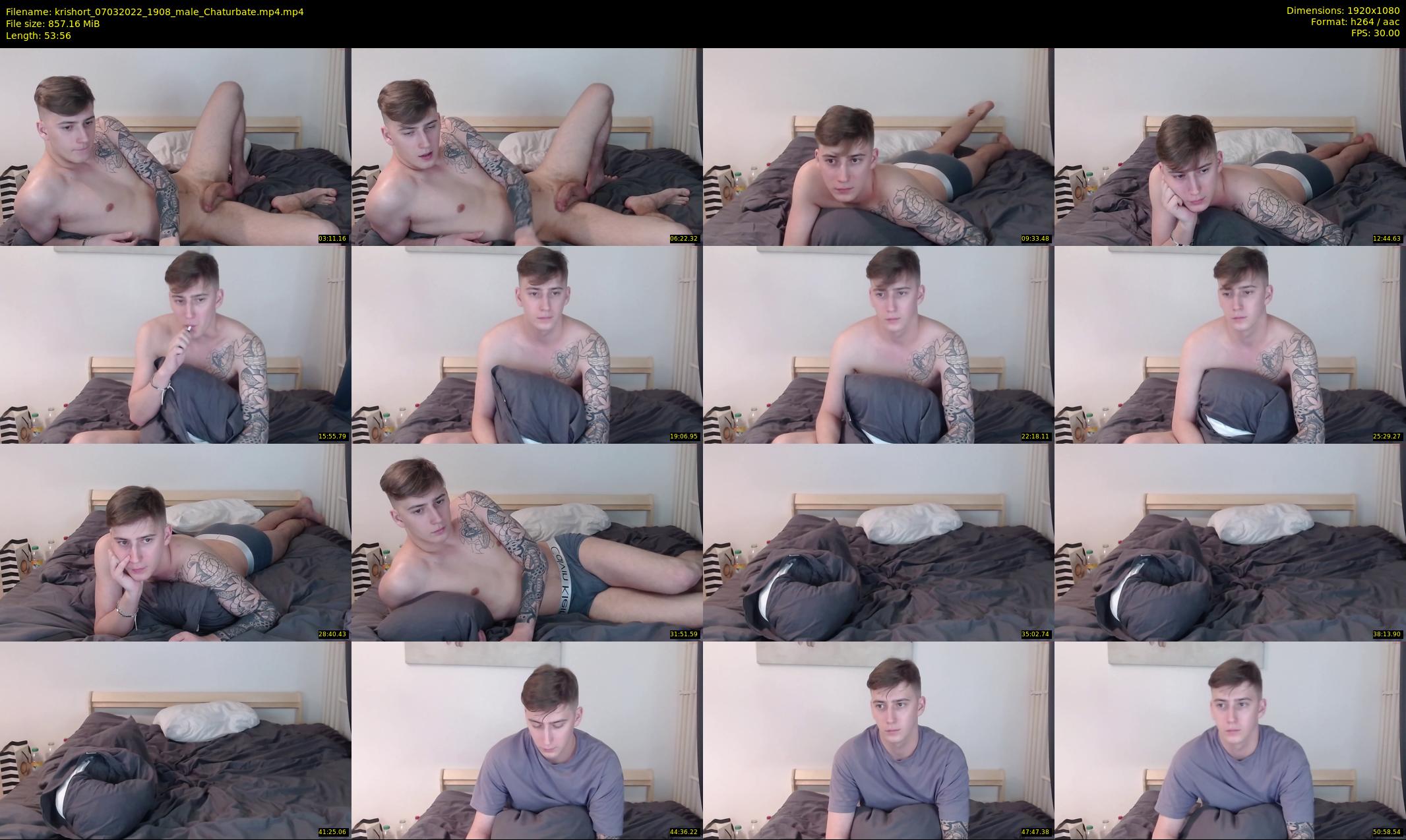 krishort — 54 minute Chaturbate male cam show recording, 1080p, Mar 7, 2022