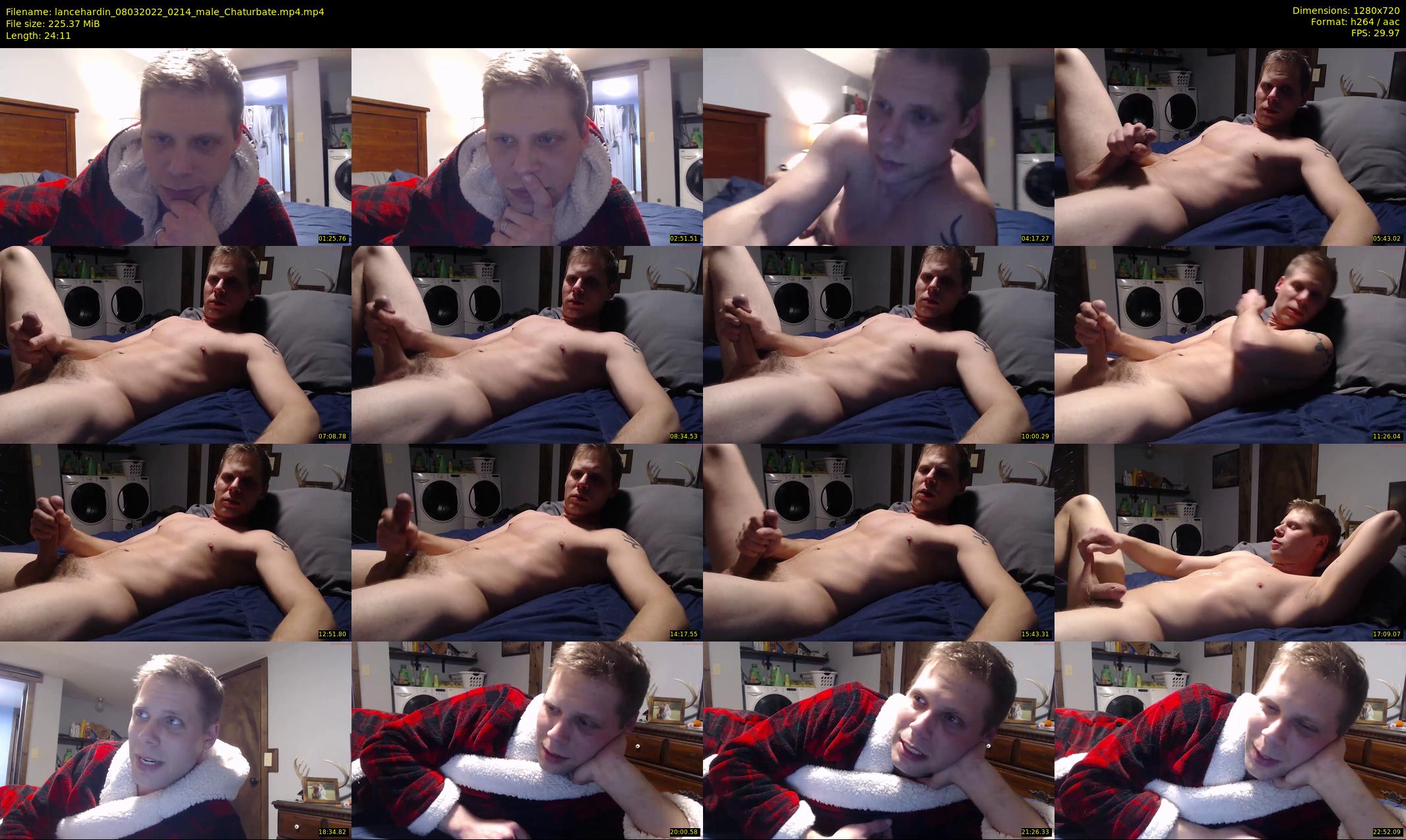 lancehardin — 25 minute Chaturbate male cam show recording, 720p, Mar 8, 2022