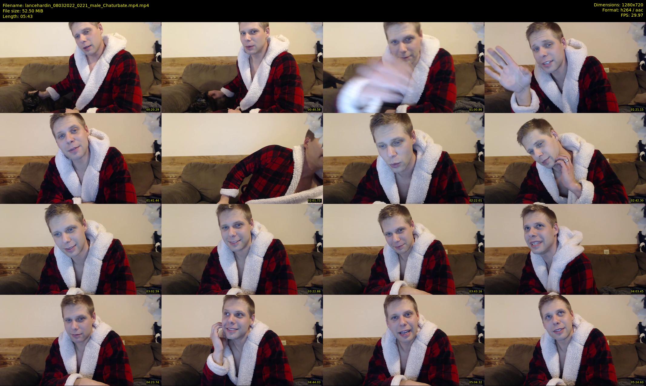 lancehardin — 6 minute Chaturbate male cam show recording, 720p, Mar 8, 2022
