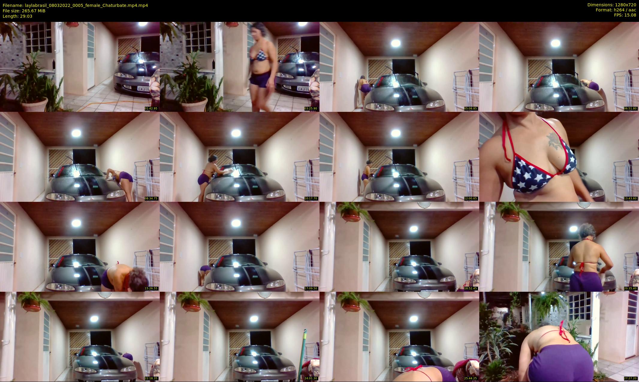 laylabrasil — 30 minute Chaturbate female cam show recording, 720p, Mar 8, 2022