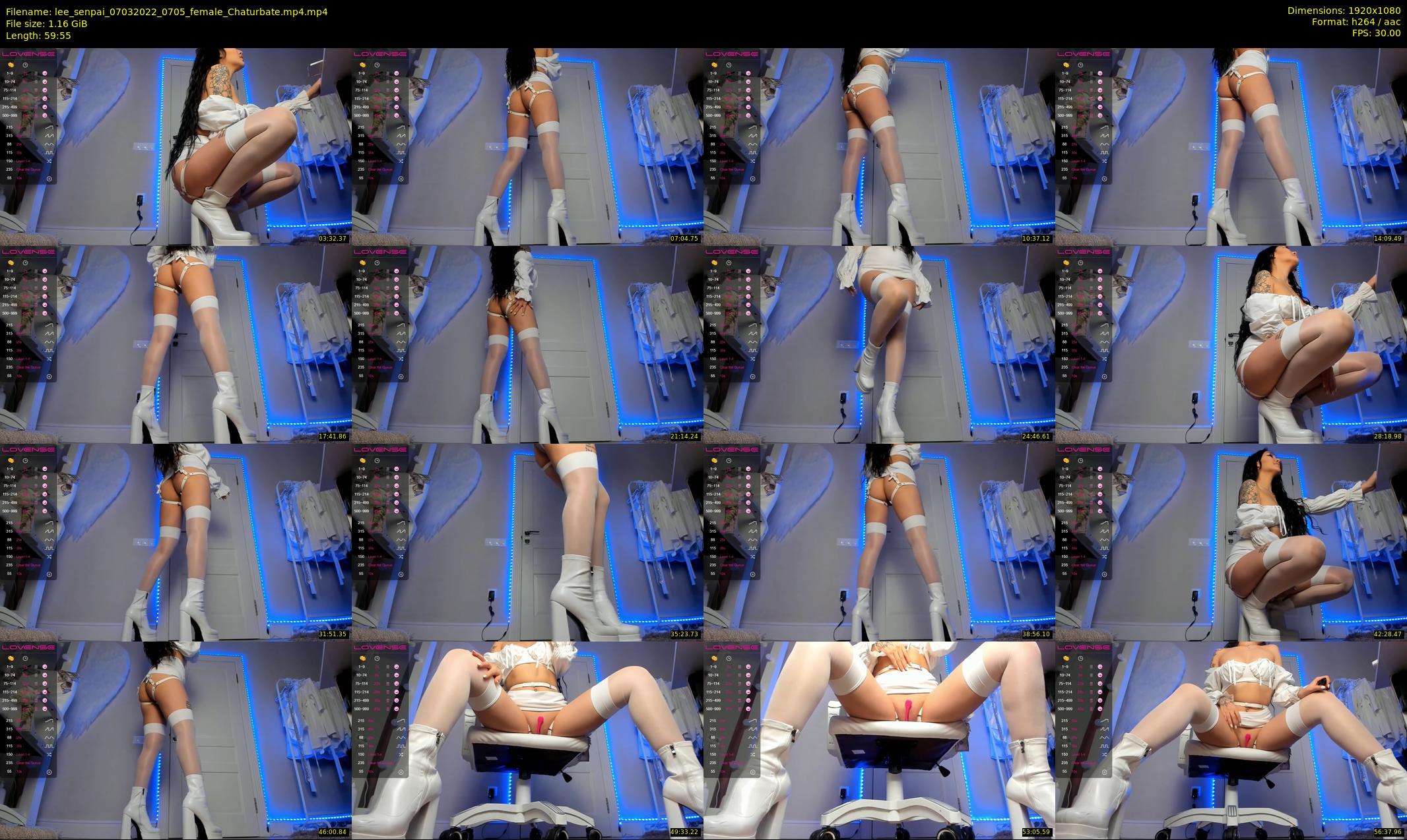lee_senpai — 60 minute Chaturbate female cam show recording, 1080p, Mar 7, 2022