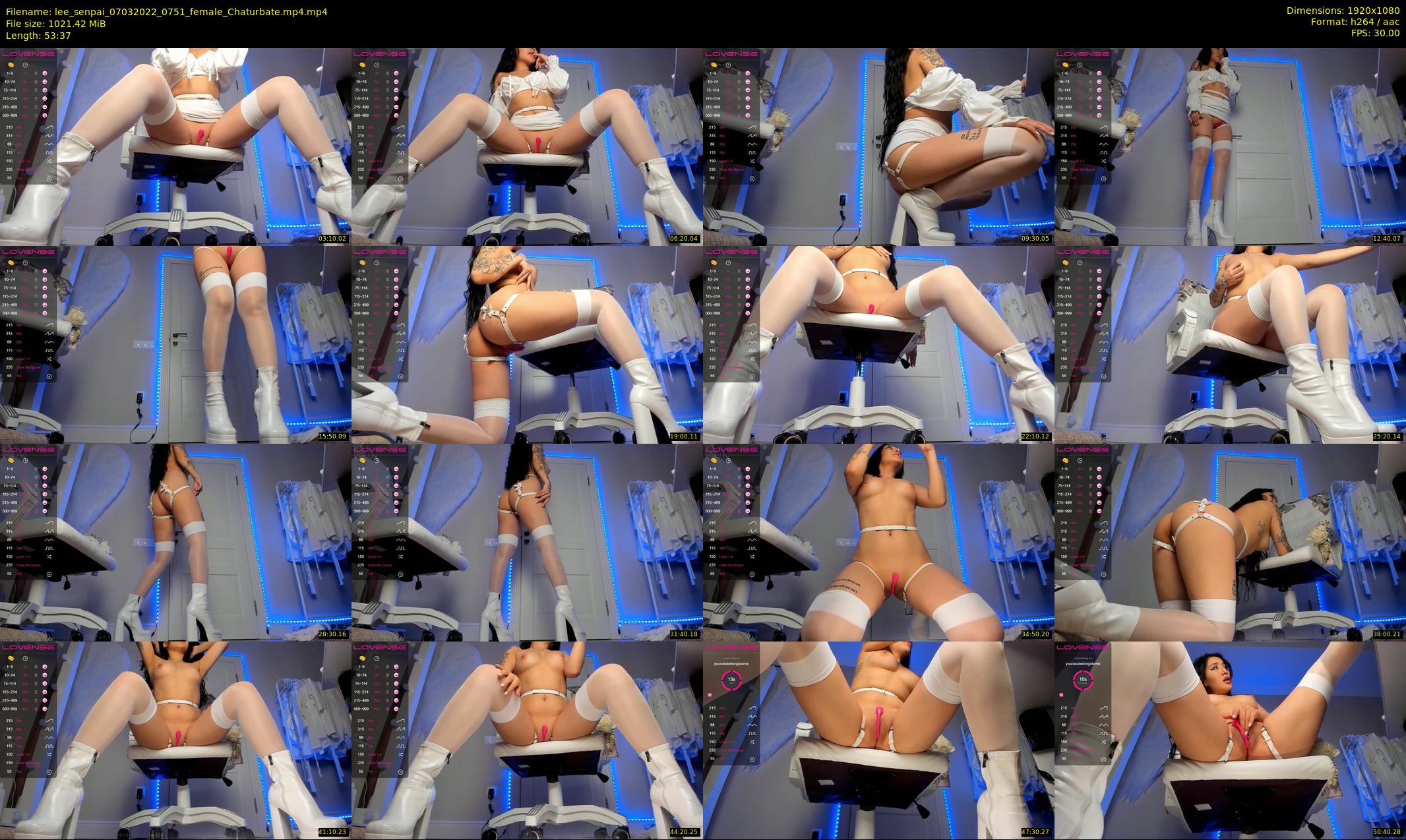 lee_senpai — 54 minute Chaturbate female cam show recording, 1080p, Mar 7, 2022
