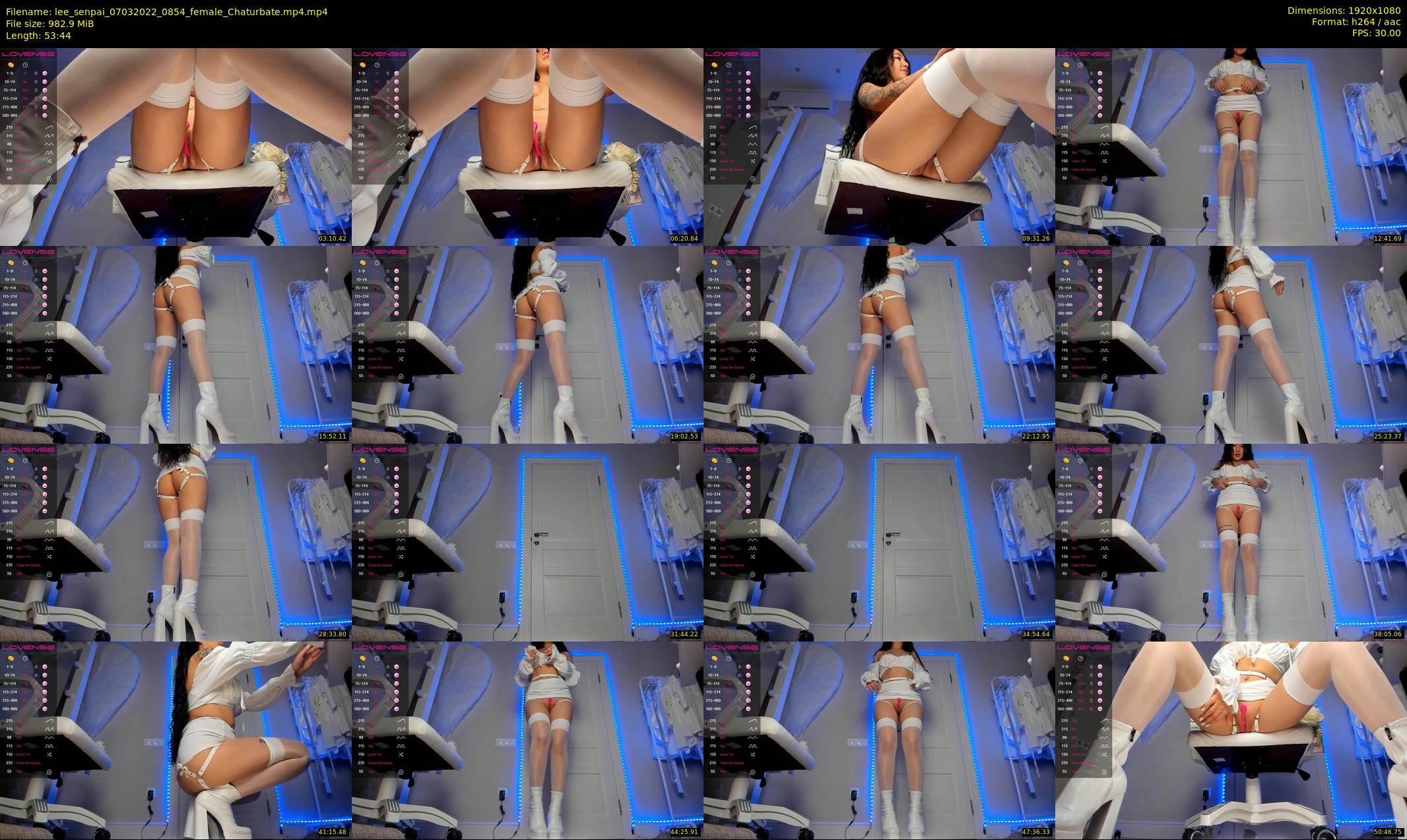 lee_senpai — 54 minute Chaturbate female cam show recording, 1080p, Mar 7, 2022