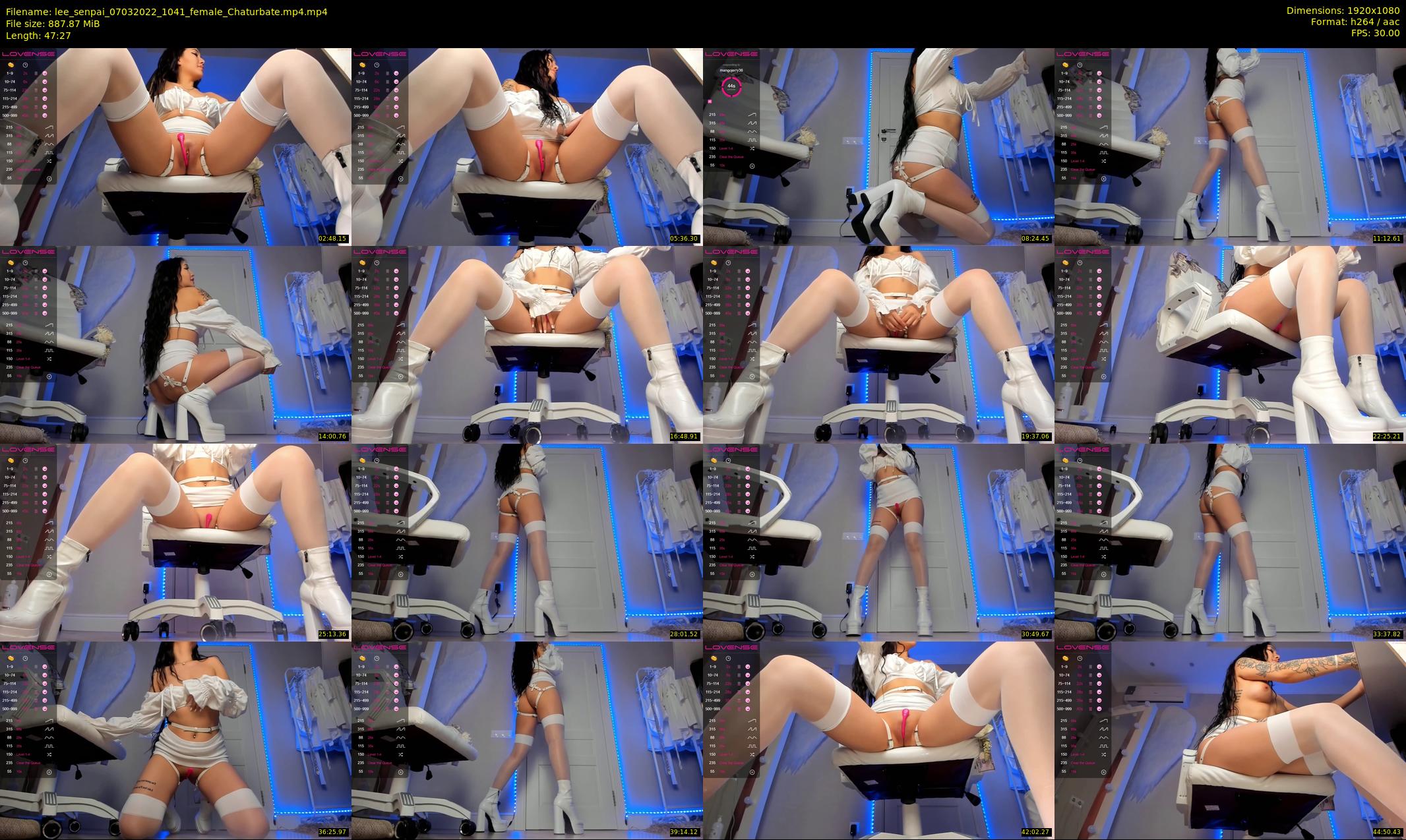 lee_senpai — 48 minute Chaturbate female cam show recording, 1080p, Mar 7, 2022