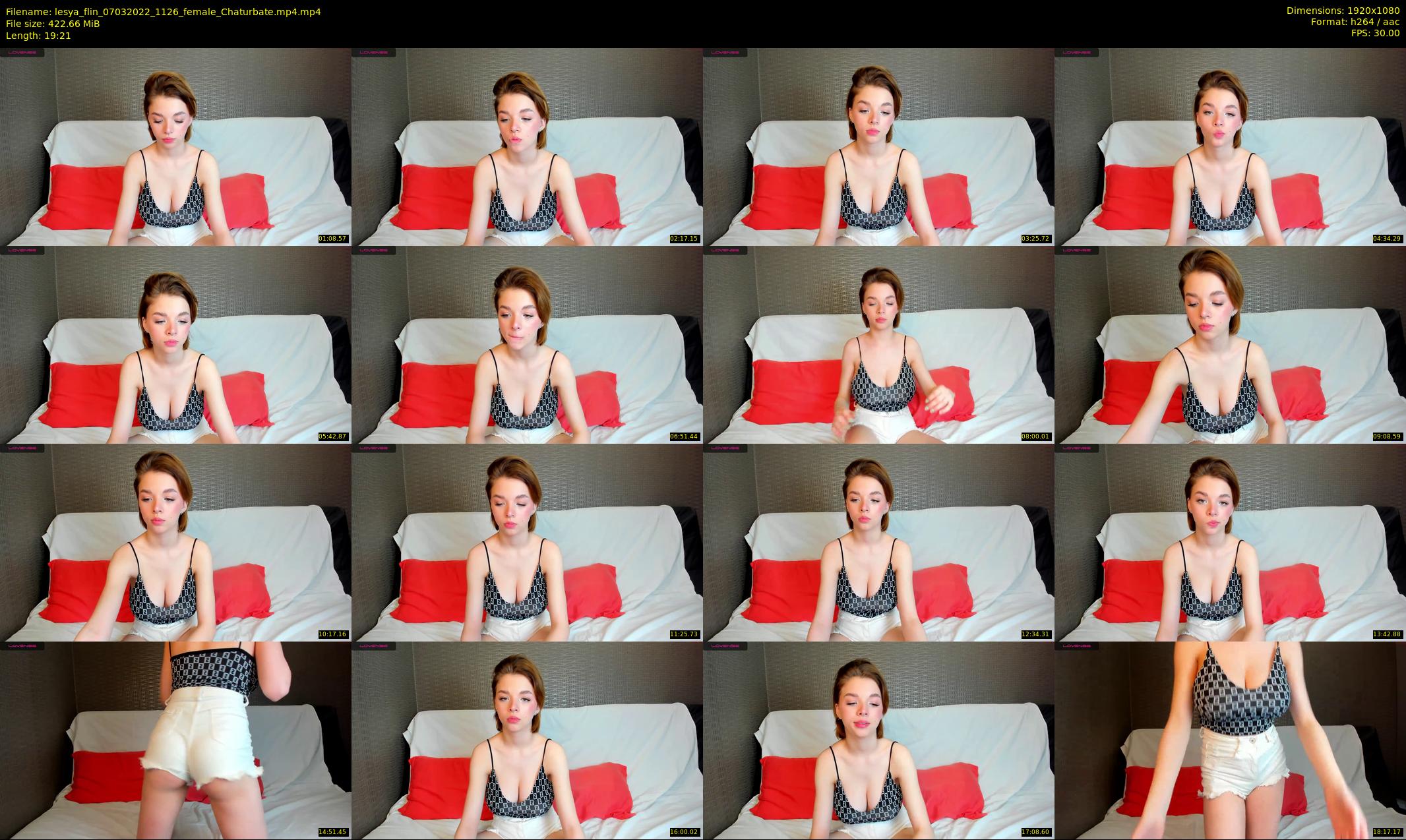lesya_flin — 20 minute Chaturbate female cam show recording, 1080p, Mar 7, 2022