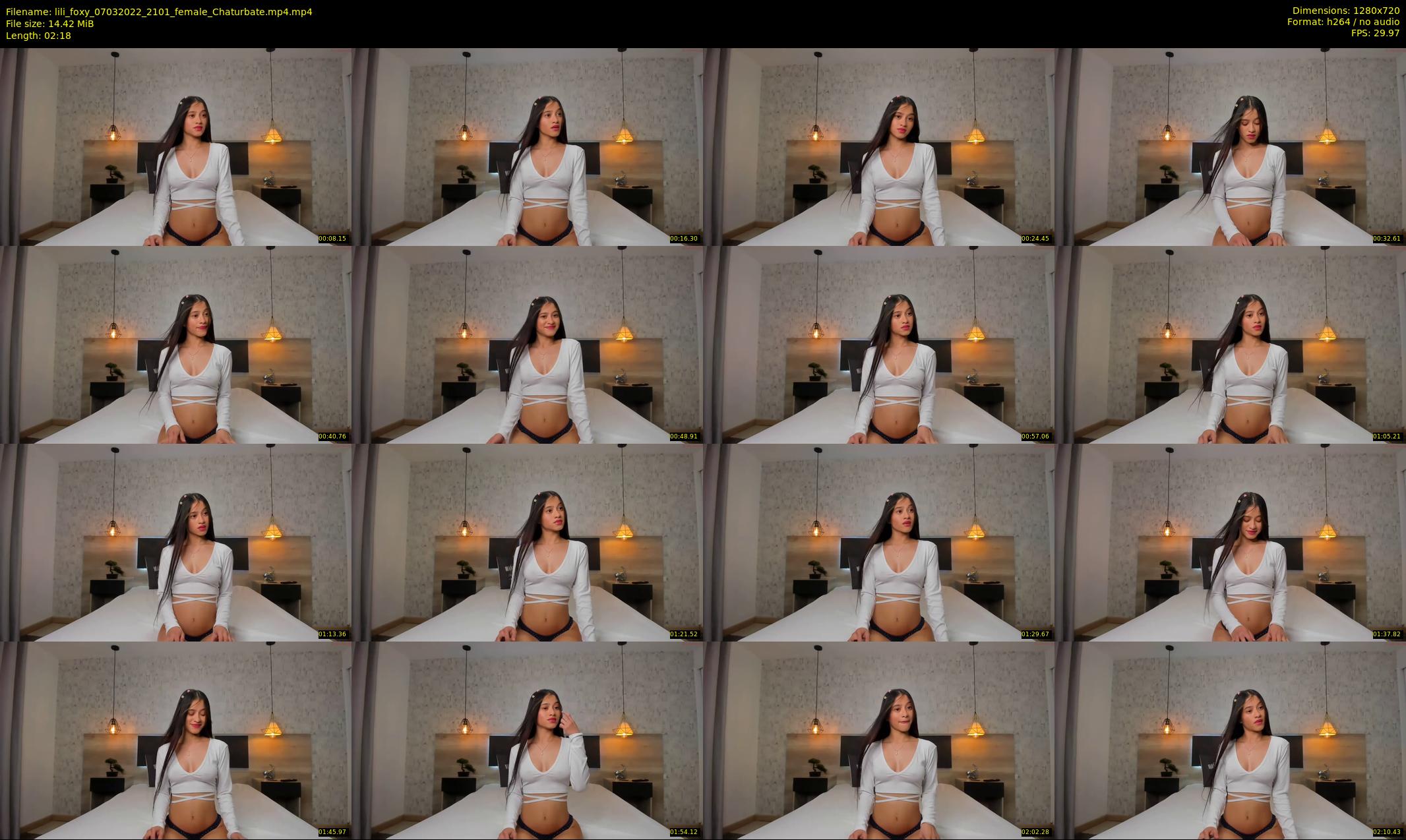lili_foxy — 3 minute Chaturbate female cam show recording, 720p, Mar 7, 2022