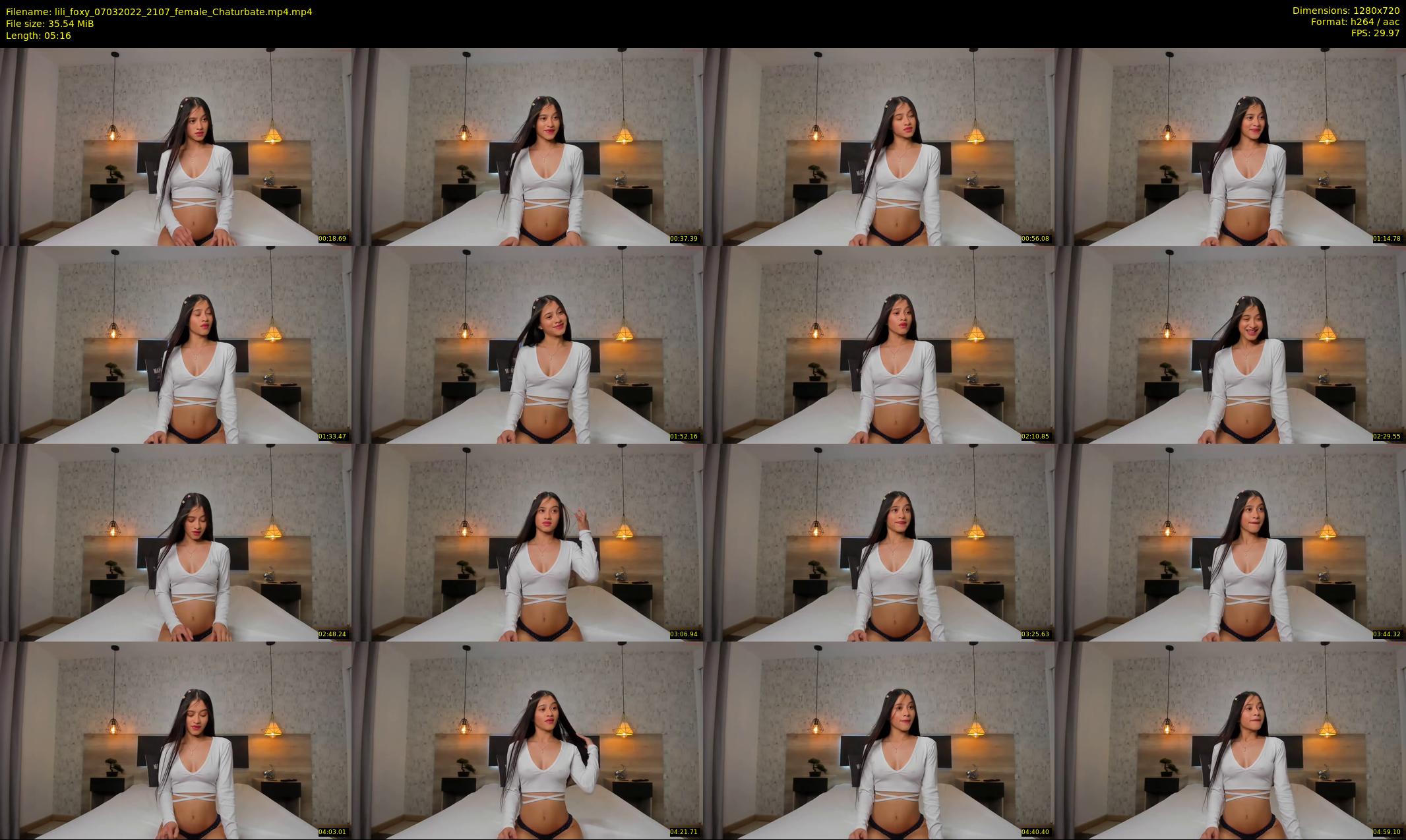 lili_foxy — 6 minute Chaturbate female cam show recording, 720p, Mar 7, 2022